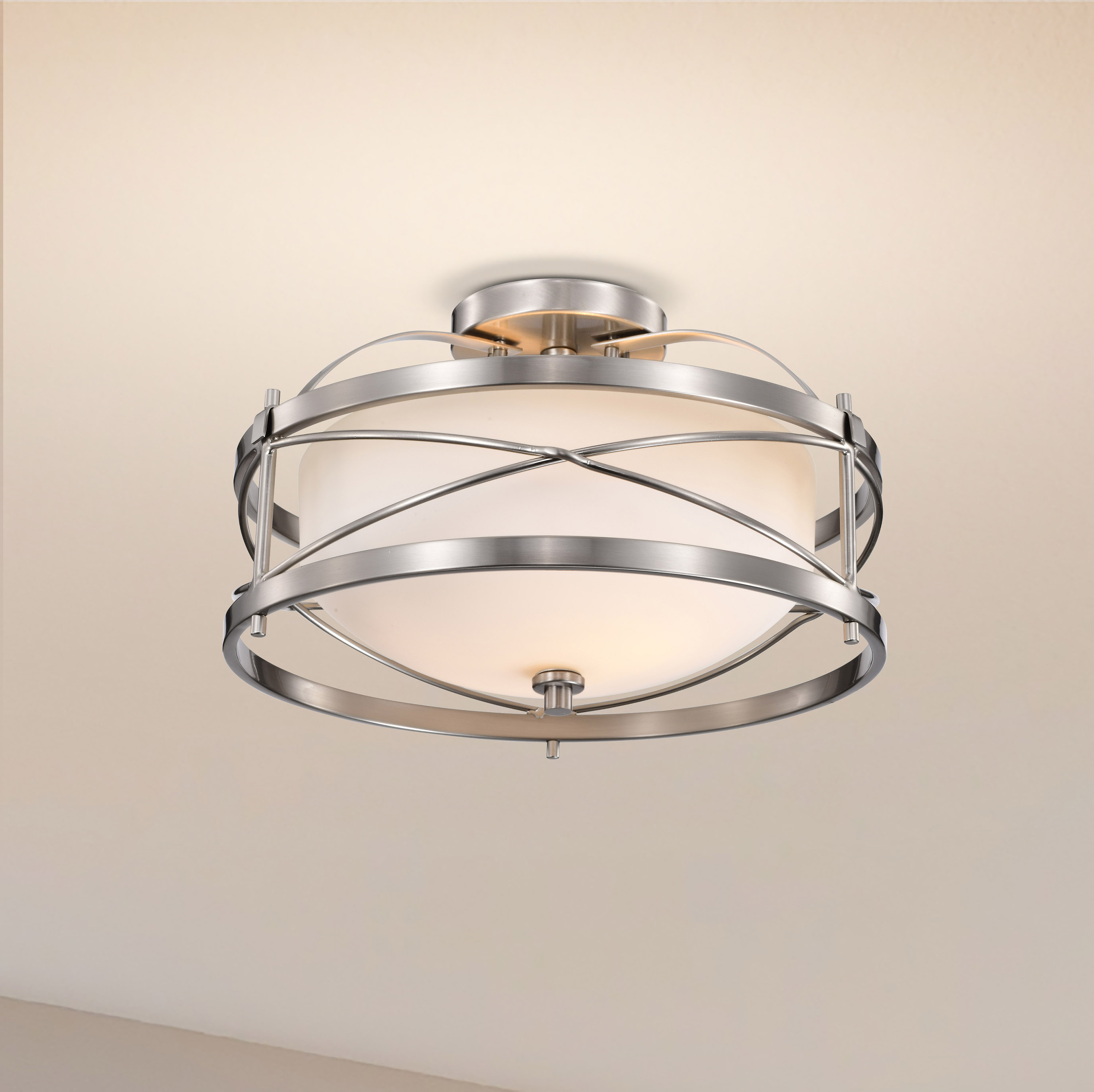 GINGER - 2 LT SEMI FLUSH - 60-5331