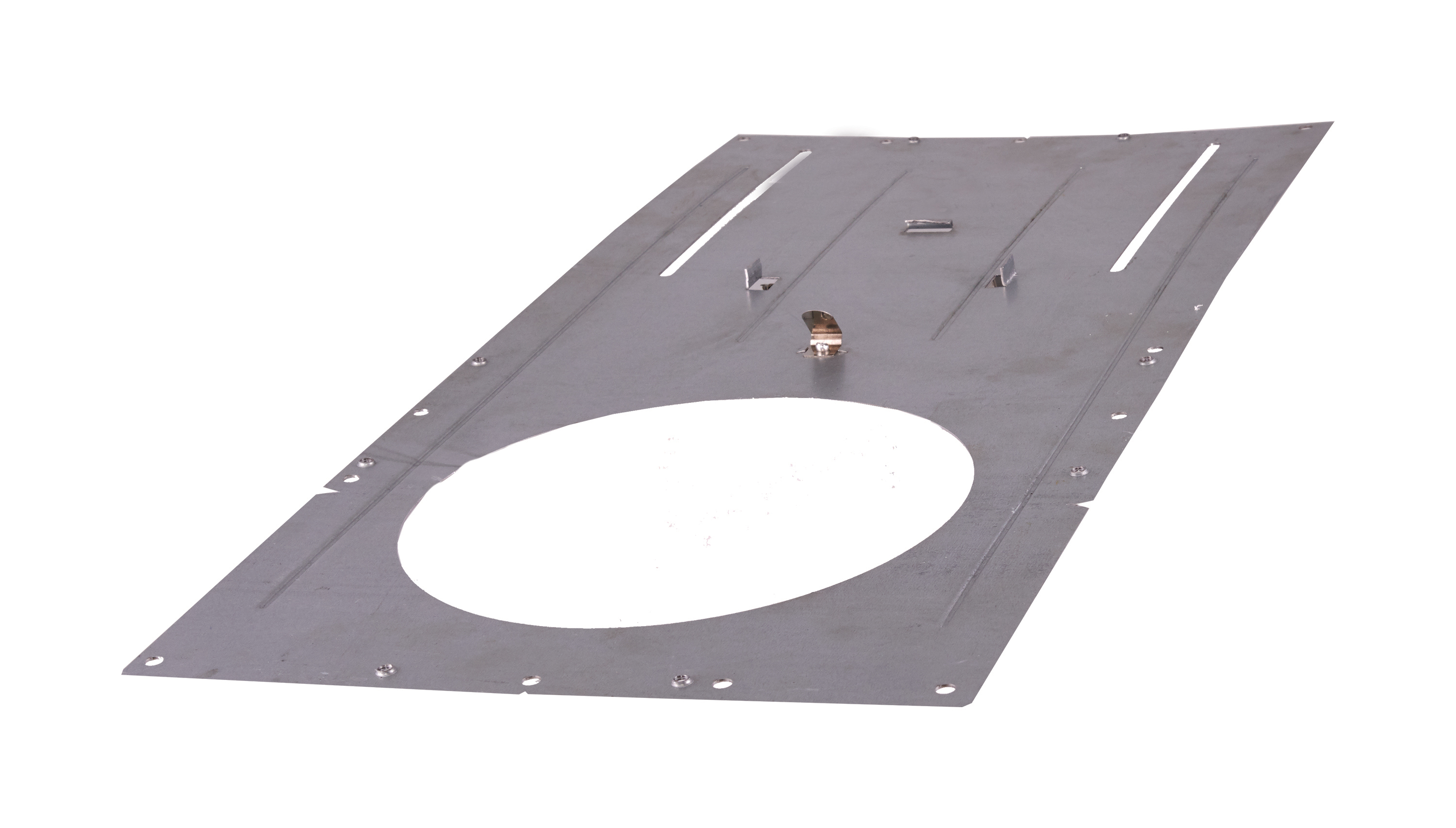 DL NC PLATE 6" RD HANG BARS - 80-944
