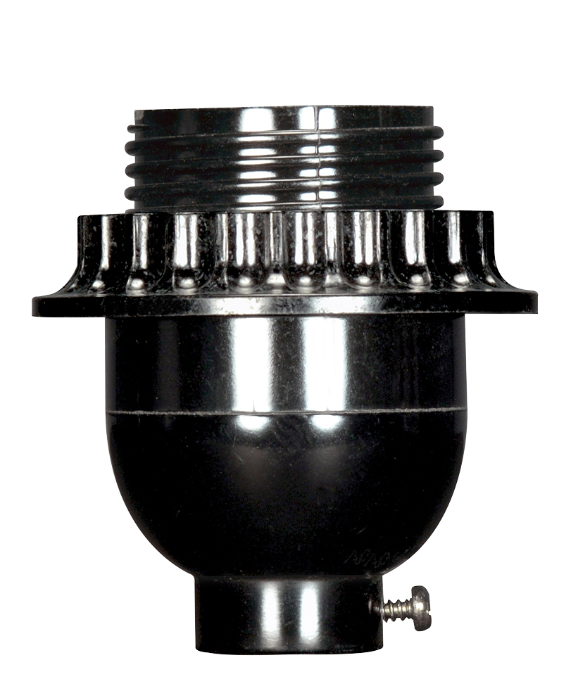 BLACK PHENOLIC SHORT KEYLESS - 80-2448