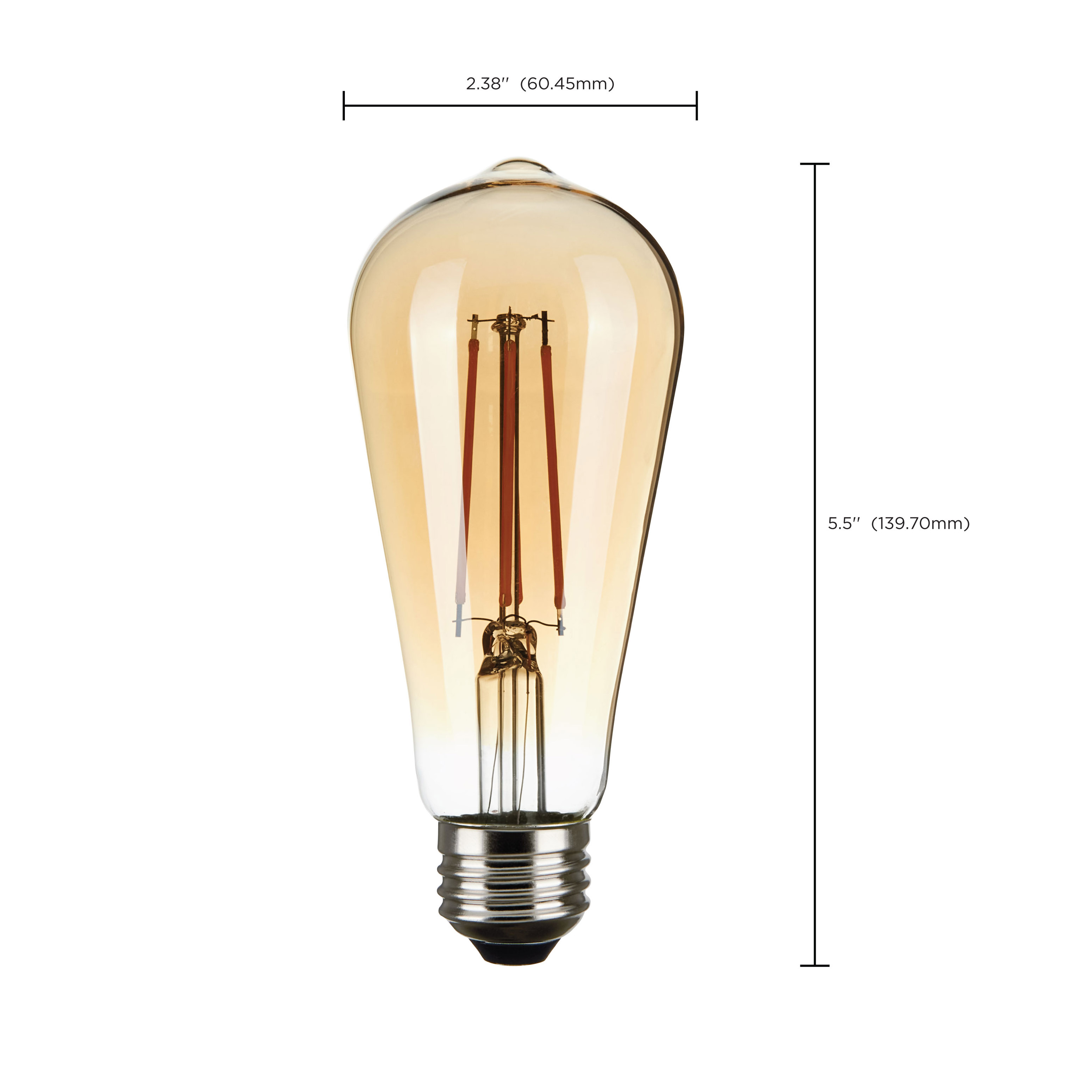 4.5ST19/AMB/LED/E26/20K/120V - S8612