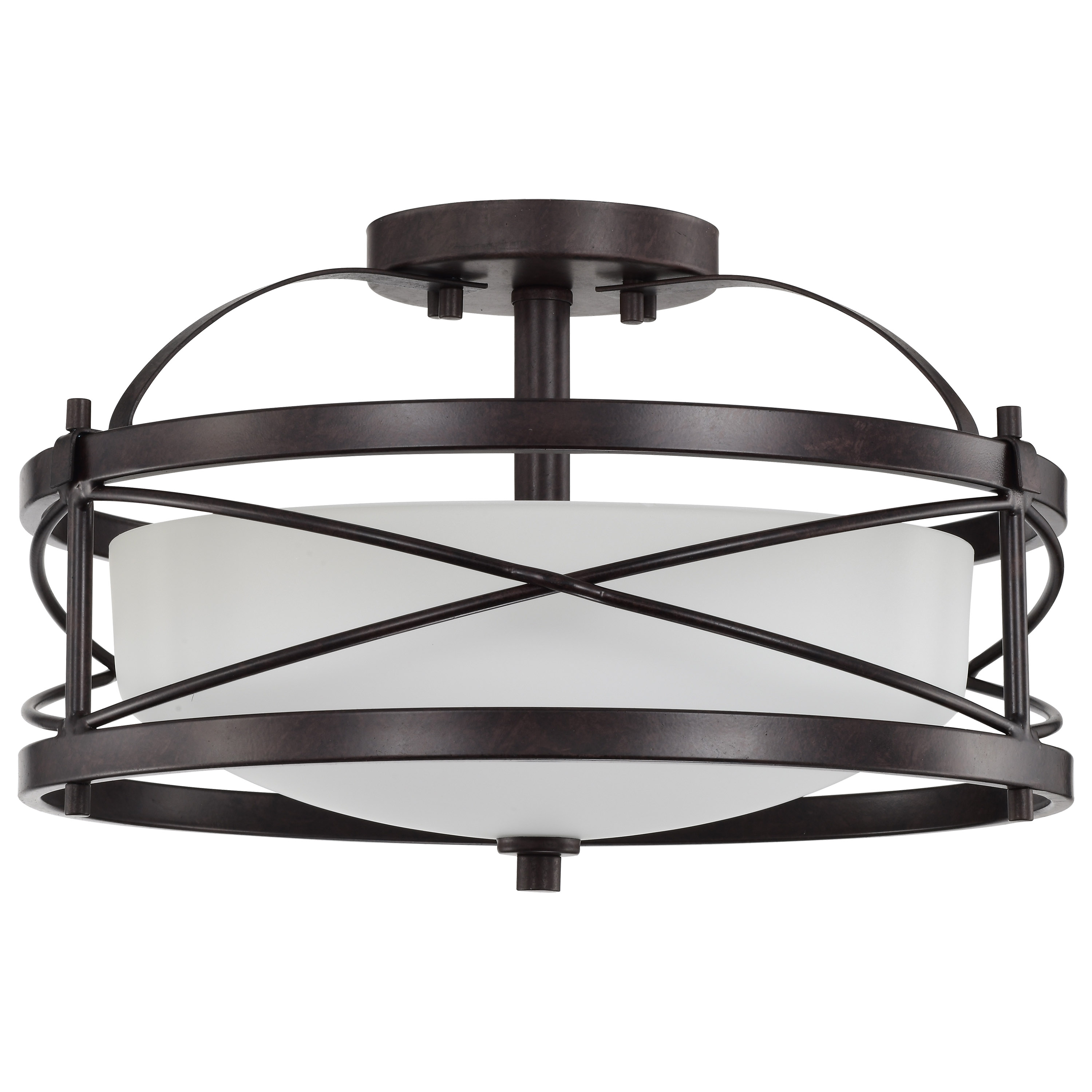 GINGER - 2 LT SEMI FLUSH - 60-5335