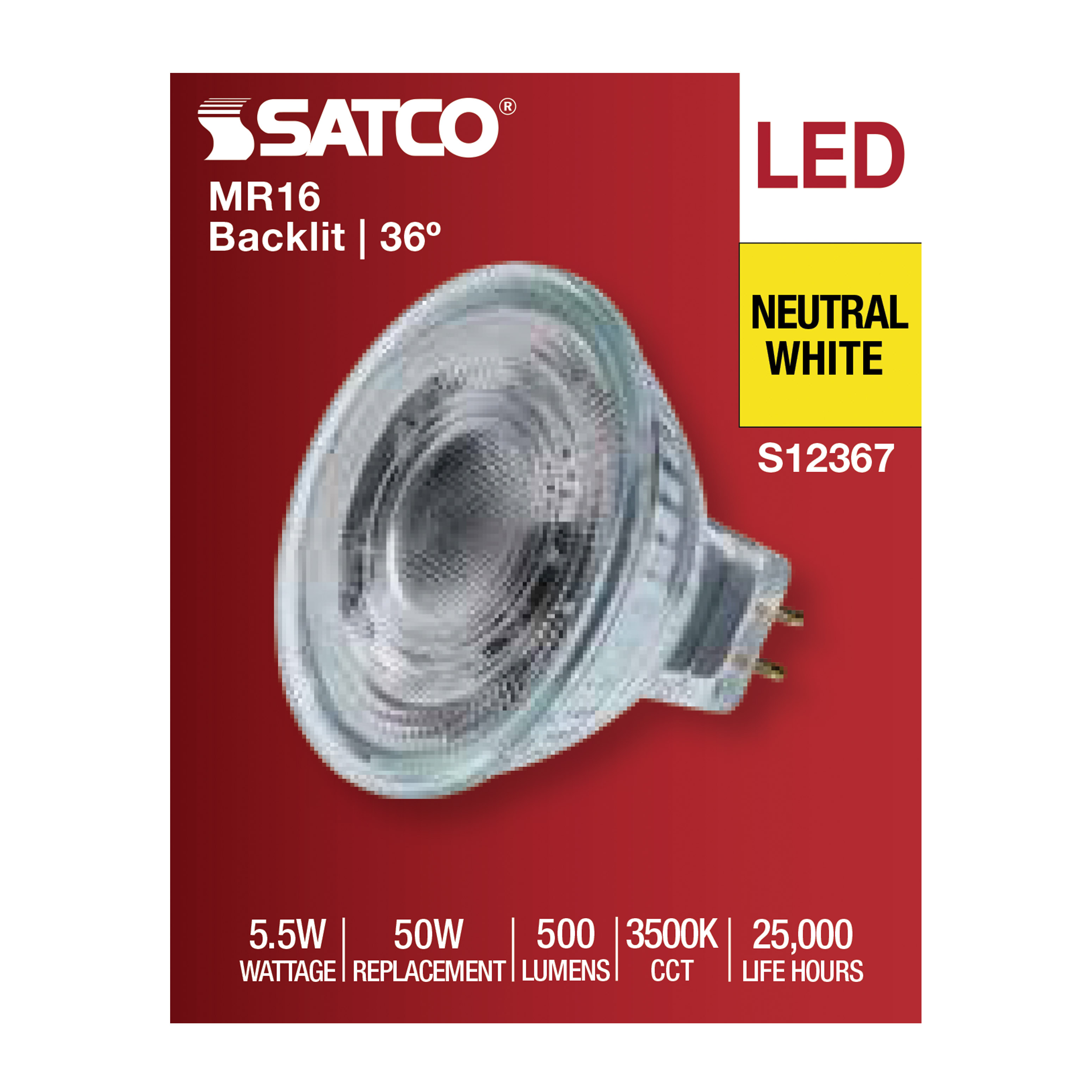 5.5MR16/GB/935/FL36/12V - S12367