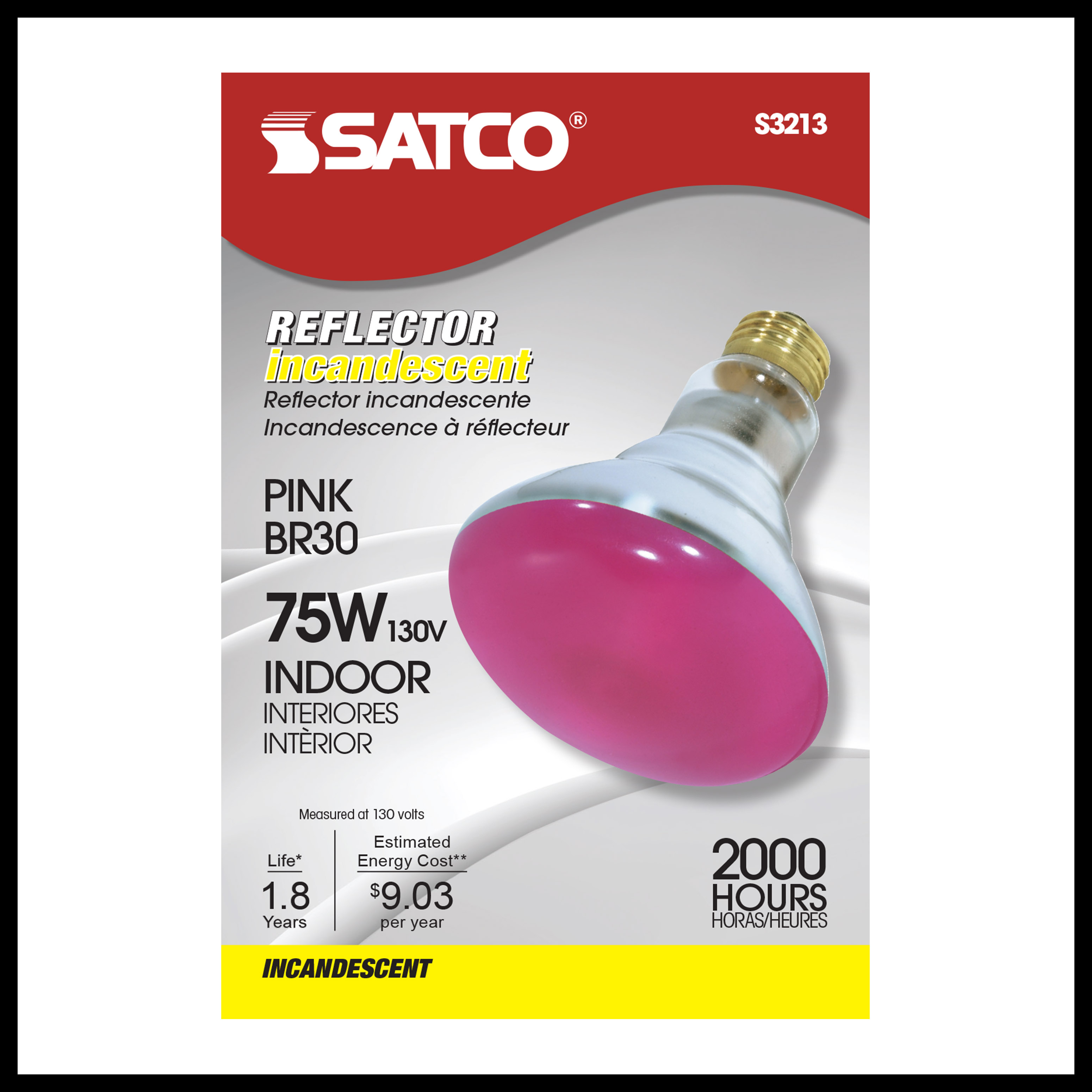 75BR30 PINK STD BASE - S3213