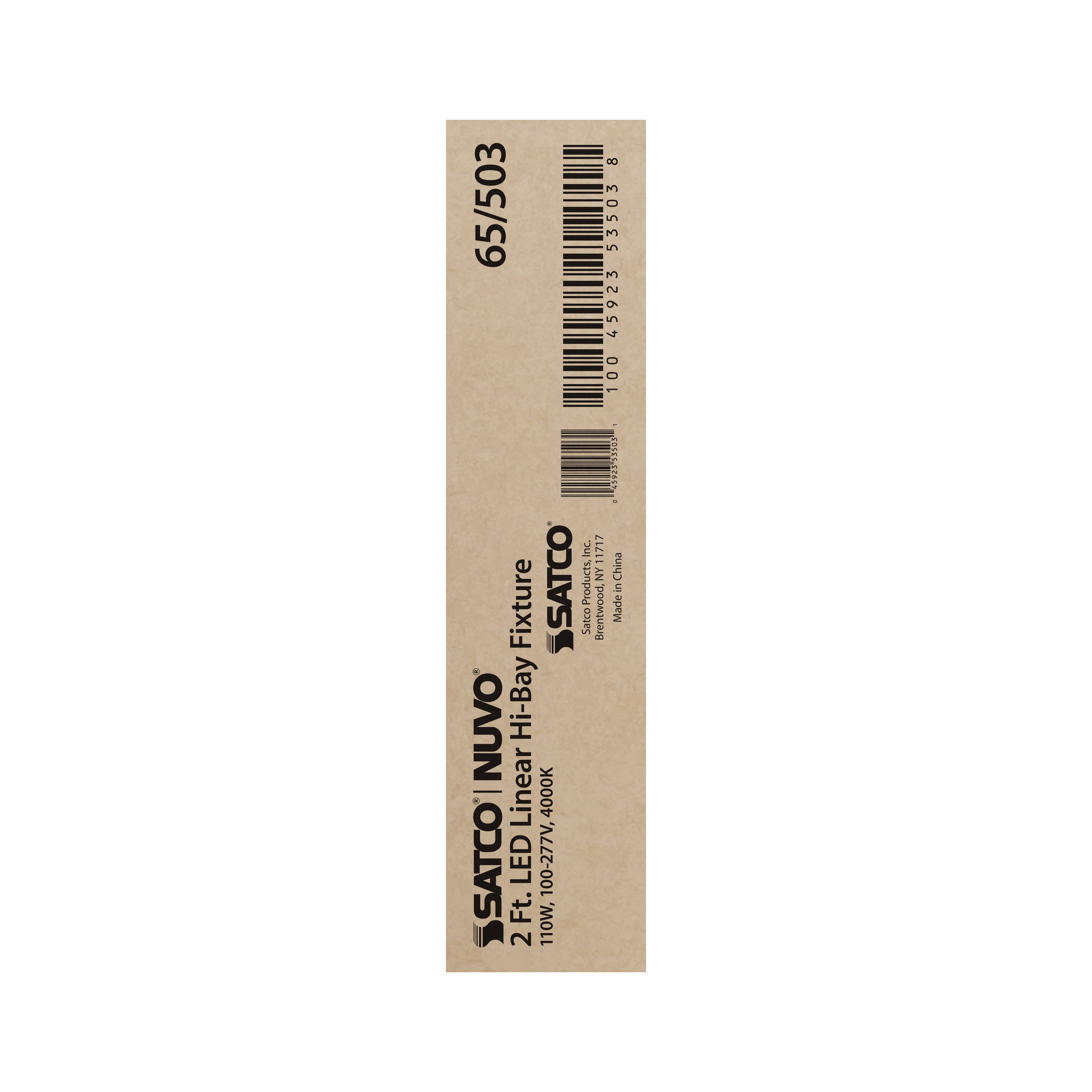 110W LED 2FT LINEAR HI-BAY - 65-503