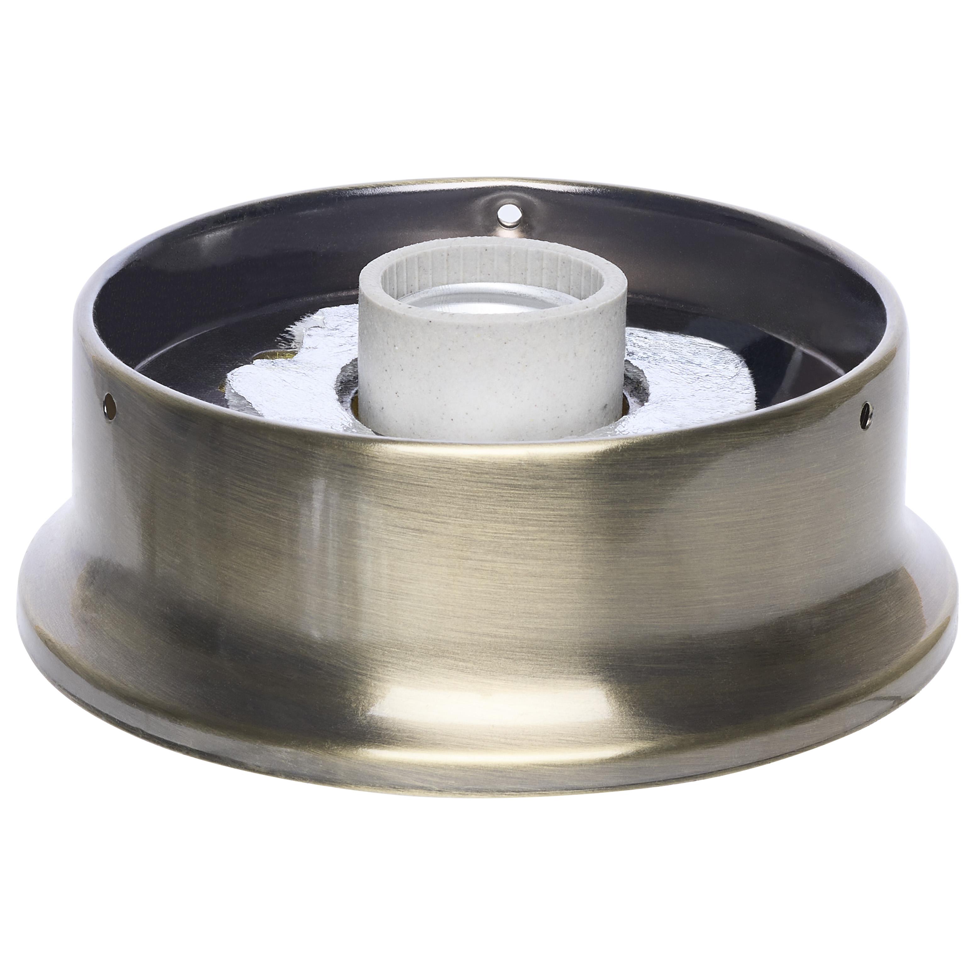 4" ANT BRASS FIN WIRED HOLDER - 90-331