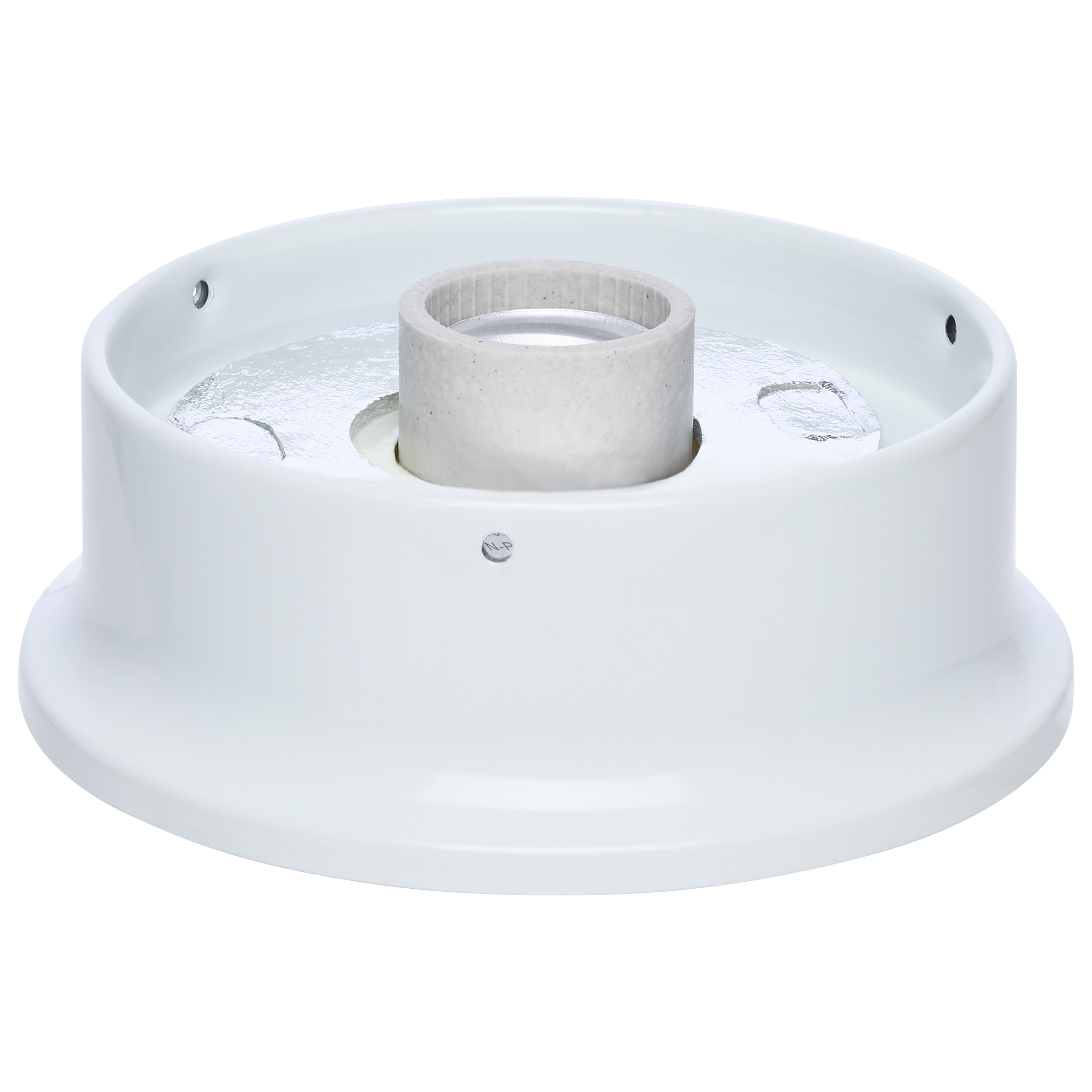 4" WHT FIN WIRED HOLDER - 90-431