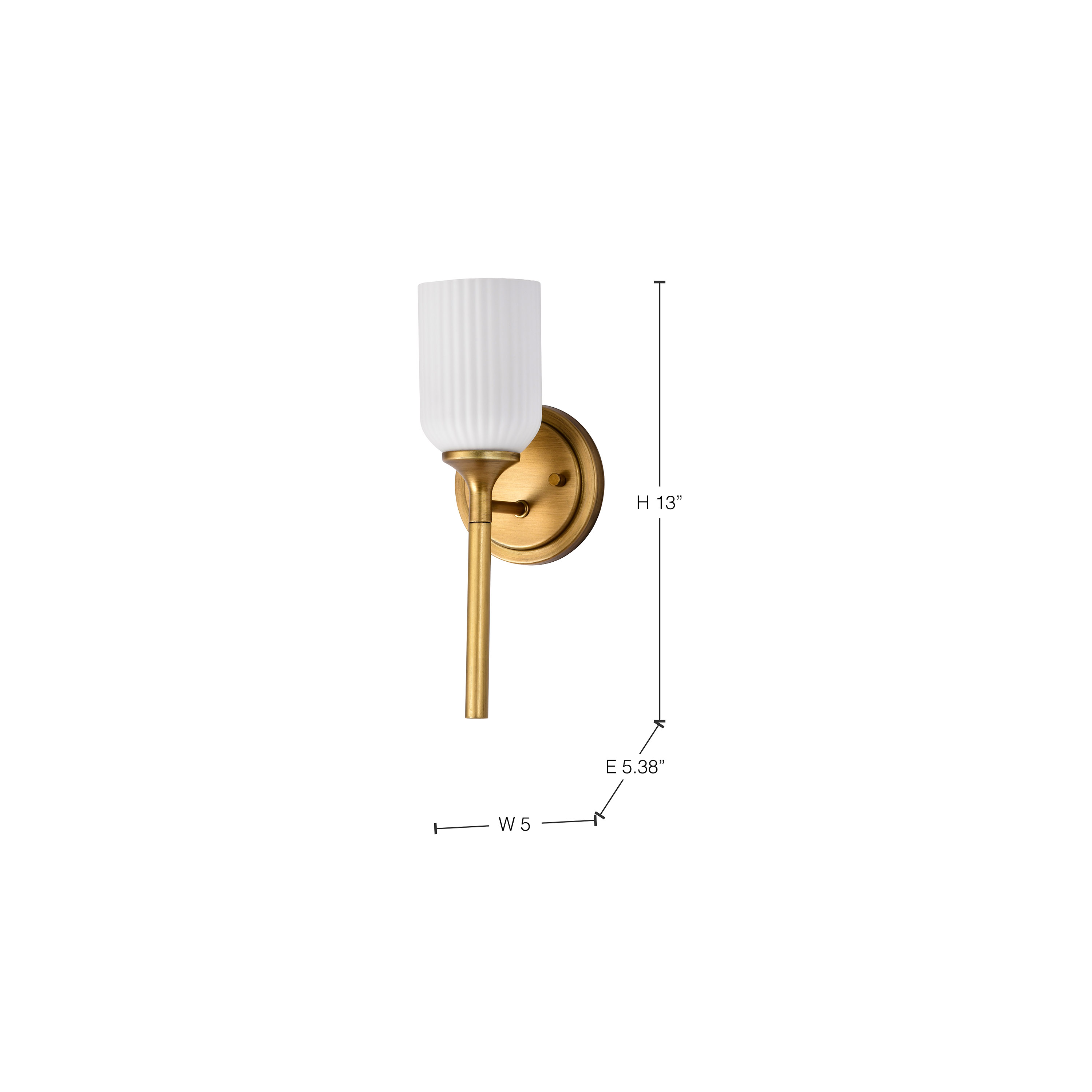 SOLARA 1 LIGHT VANITY - 60-8661