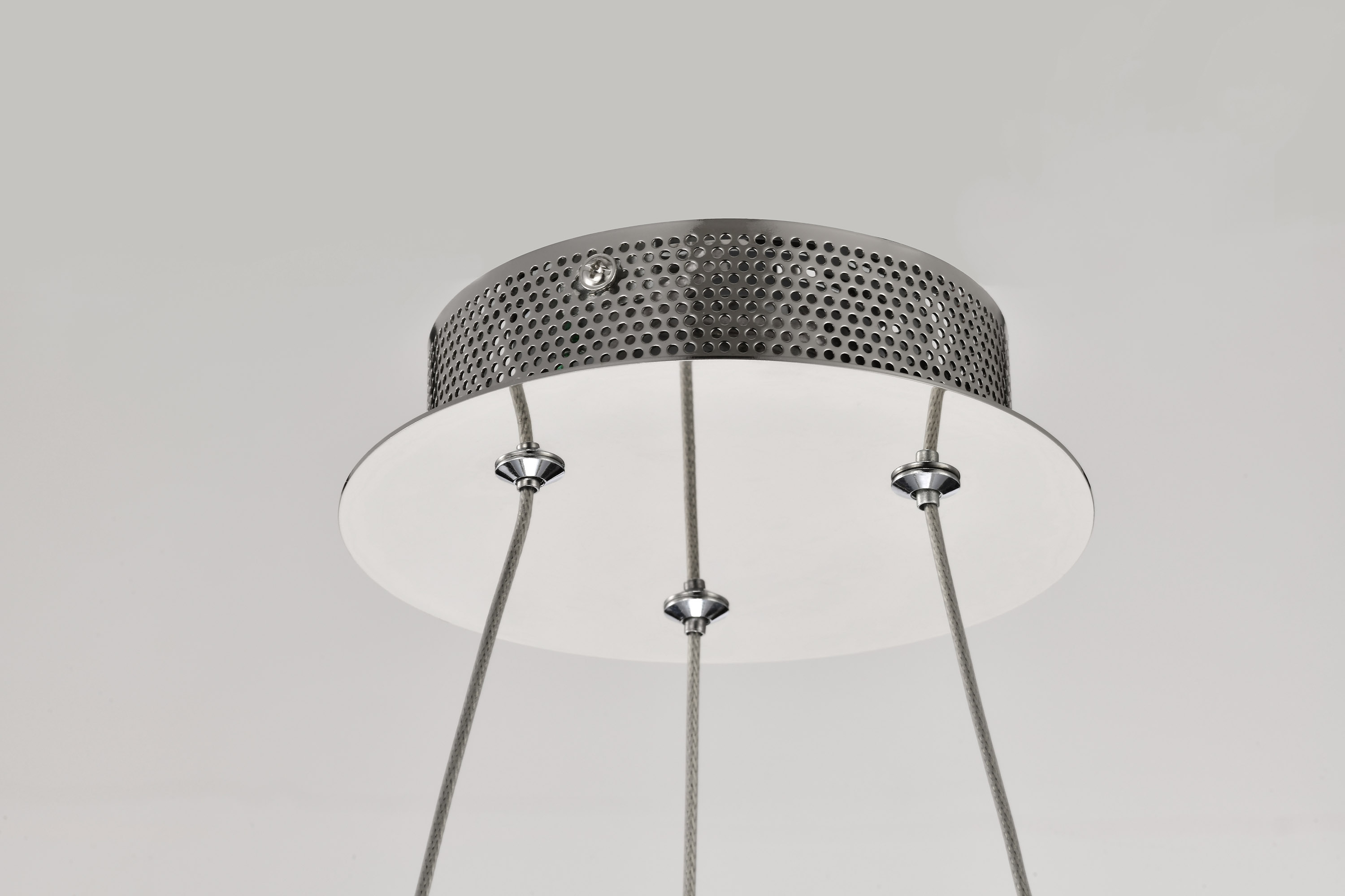 ASHER 15" ROUND CRYSTAL PENDAN - 62-2441