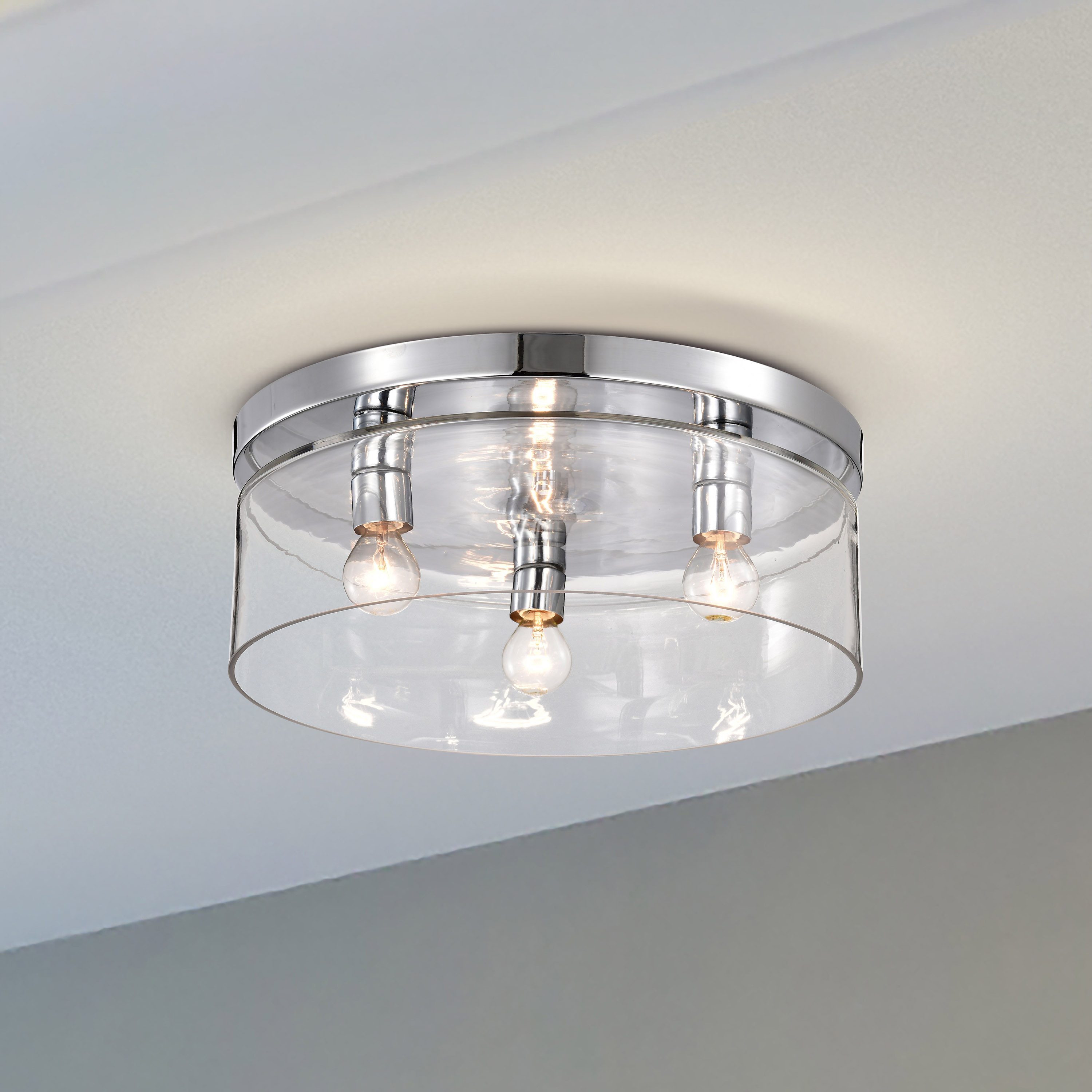 MARLOWE 15" FLUSH MOUNT - 60-8074