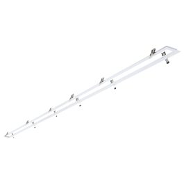 8' WHITE FLANGE KIT