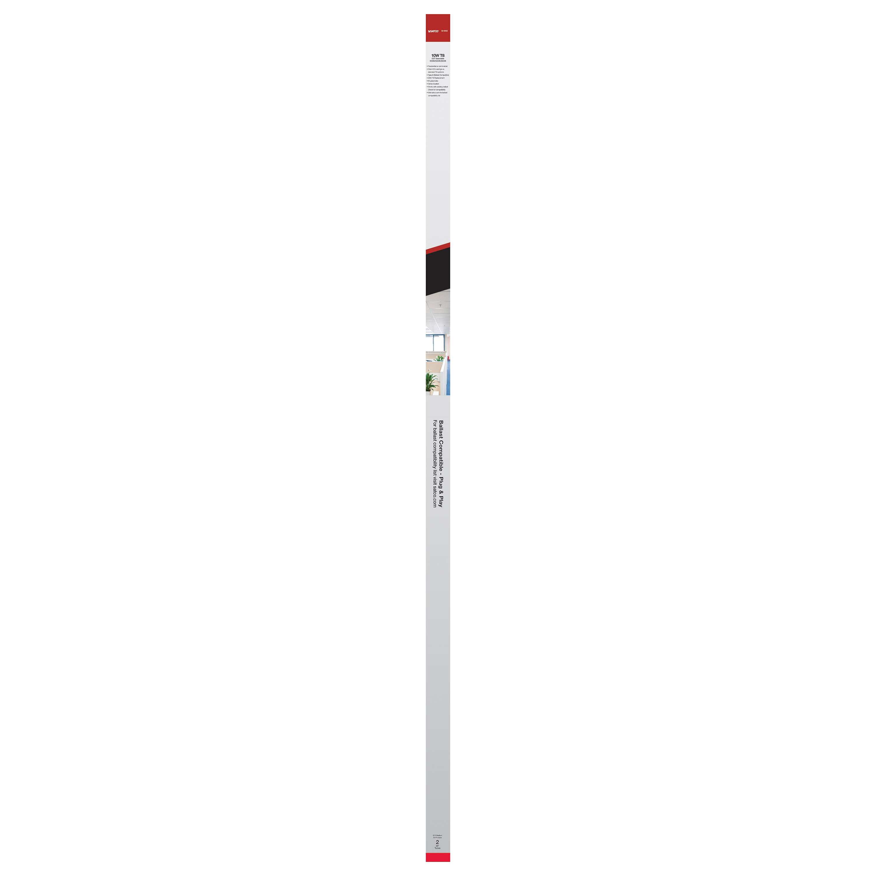 10T8/LED/48/840-850-865/DR/2PK - S11918