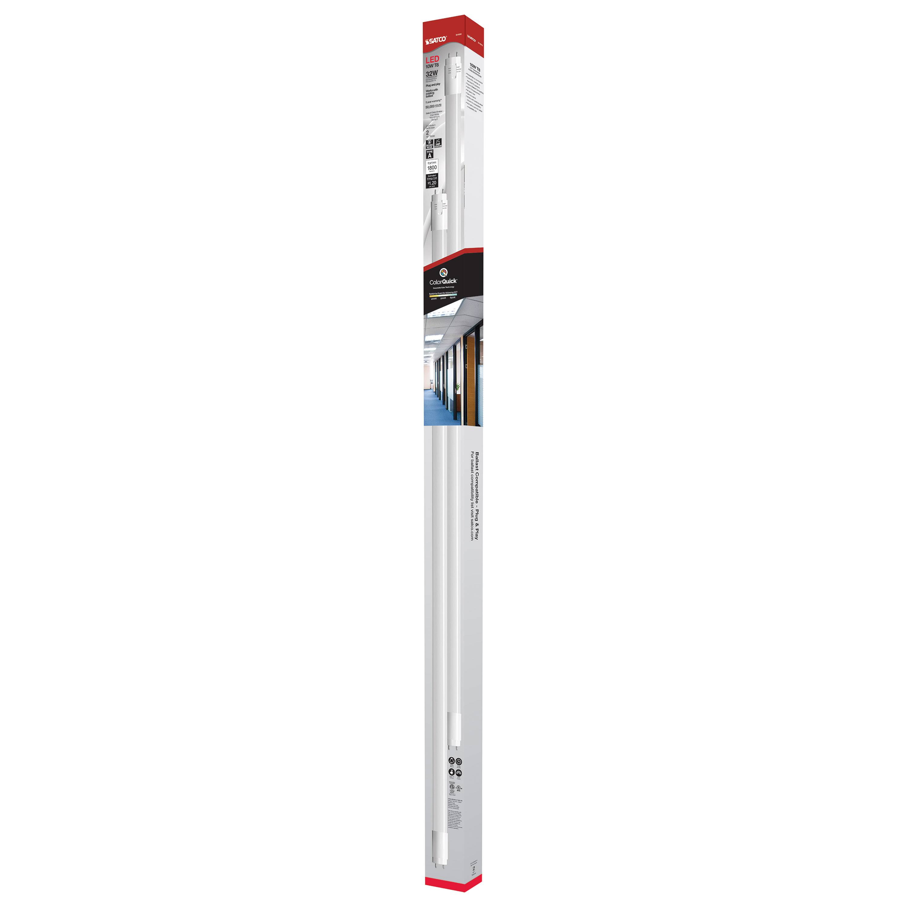 10T8/LED/48/840-850-865/DR/2PK - S11918