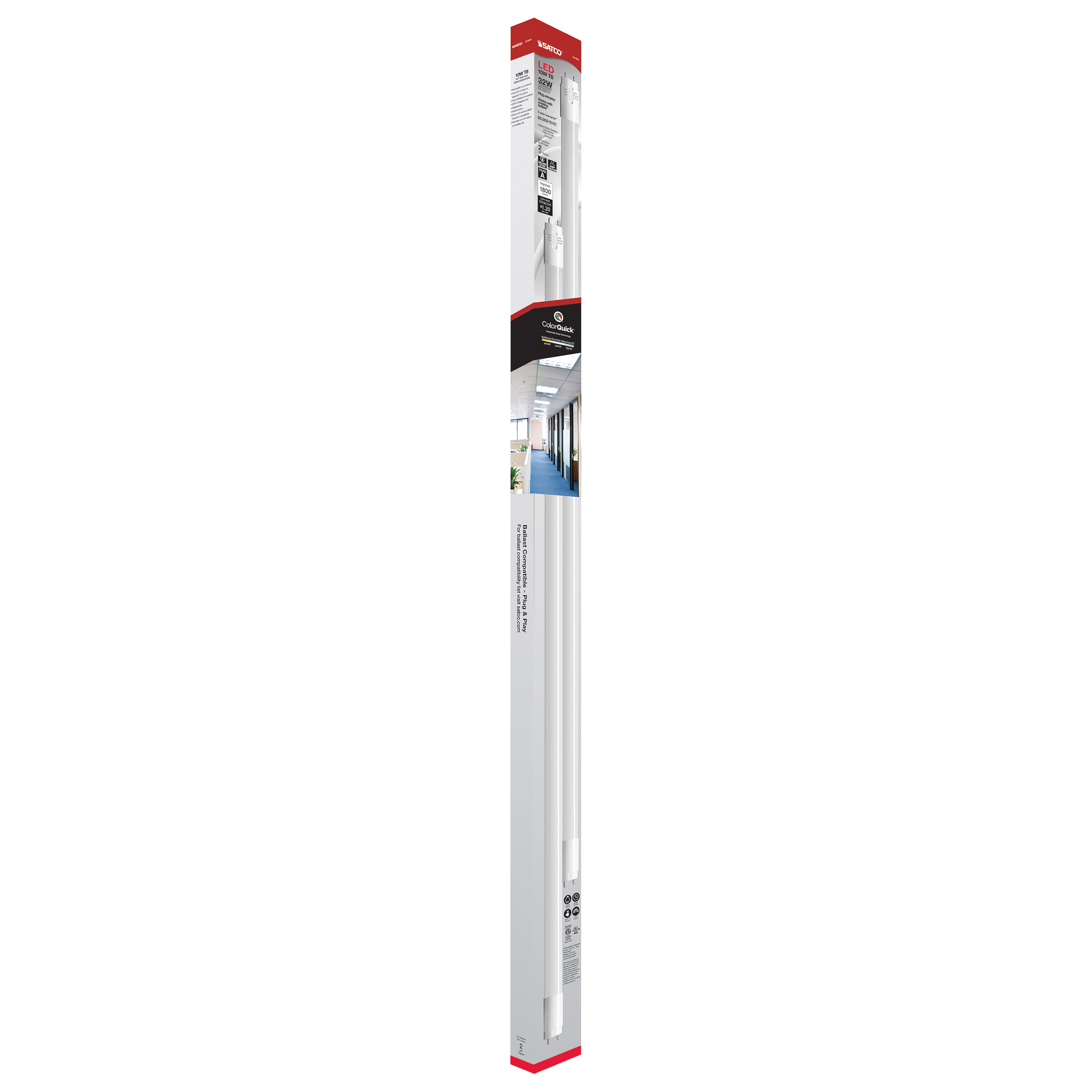 10T8/LED/48/840-850-865/DR/2PK - S11918