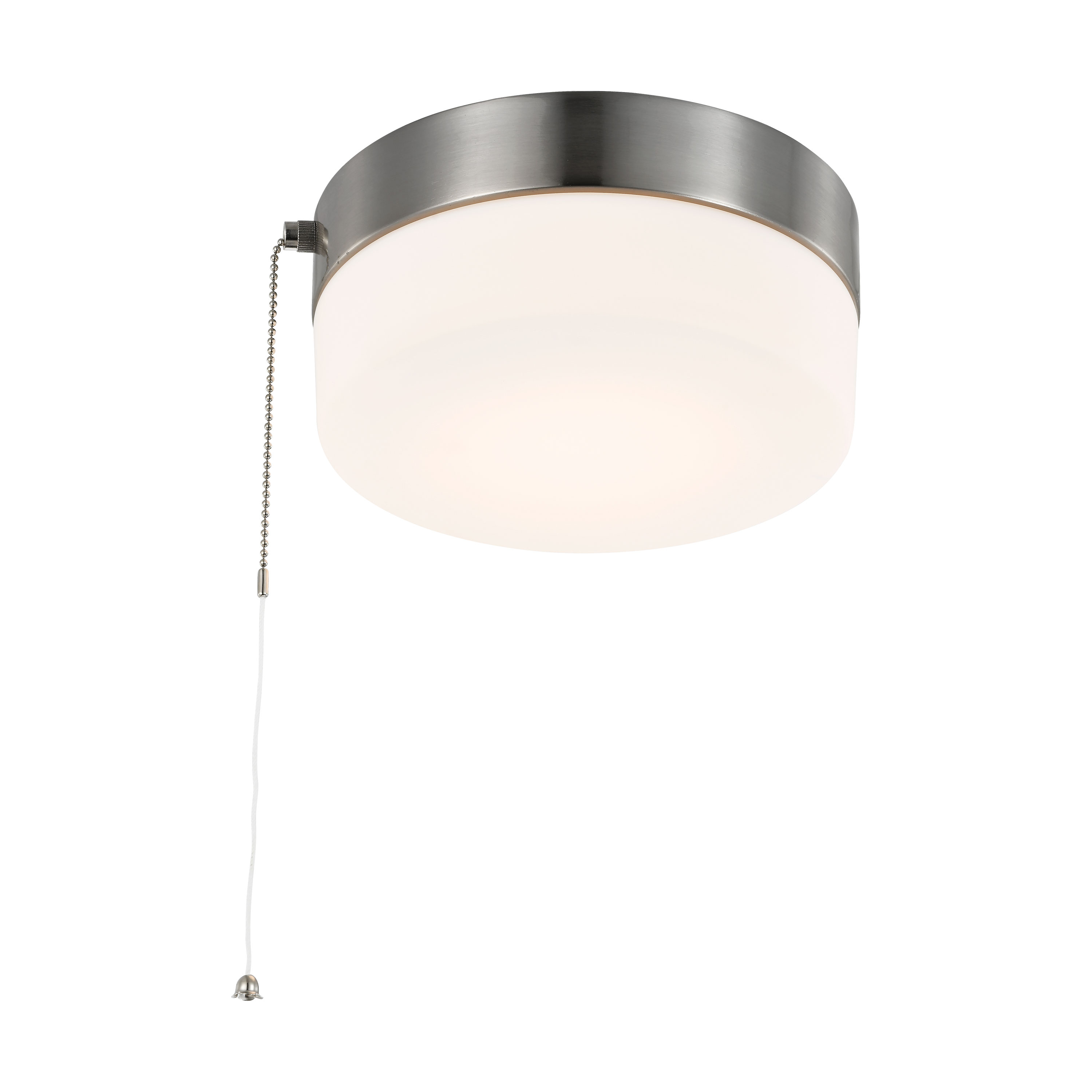LED 12W 8" FLUSH W/PULL CHAIN - 62-1566