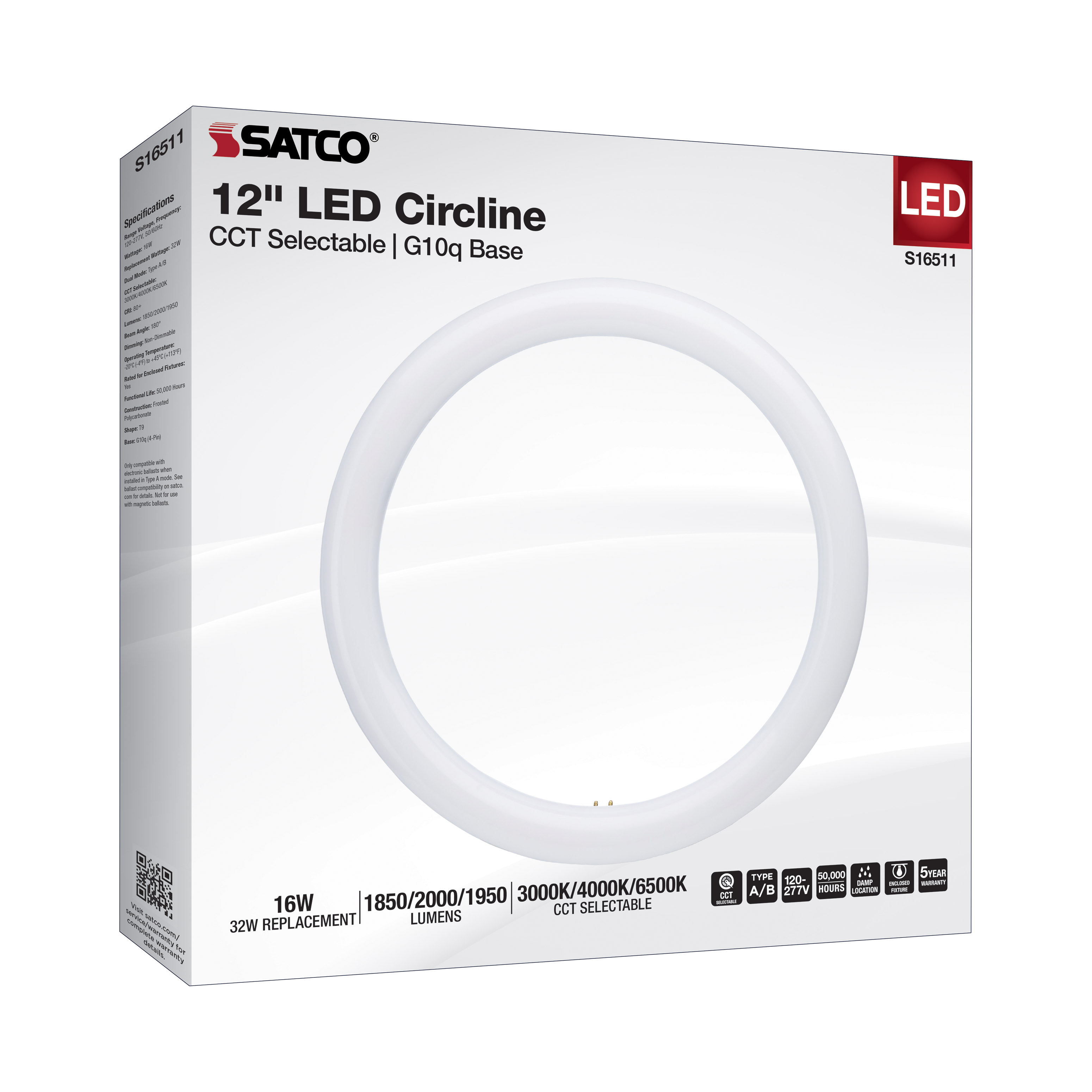 FC12T9/LED/CIR/CCT/DM/A-B - S16511