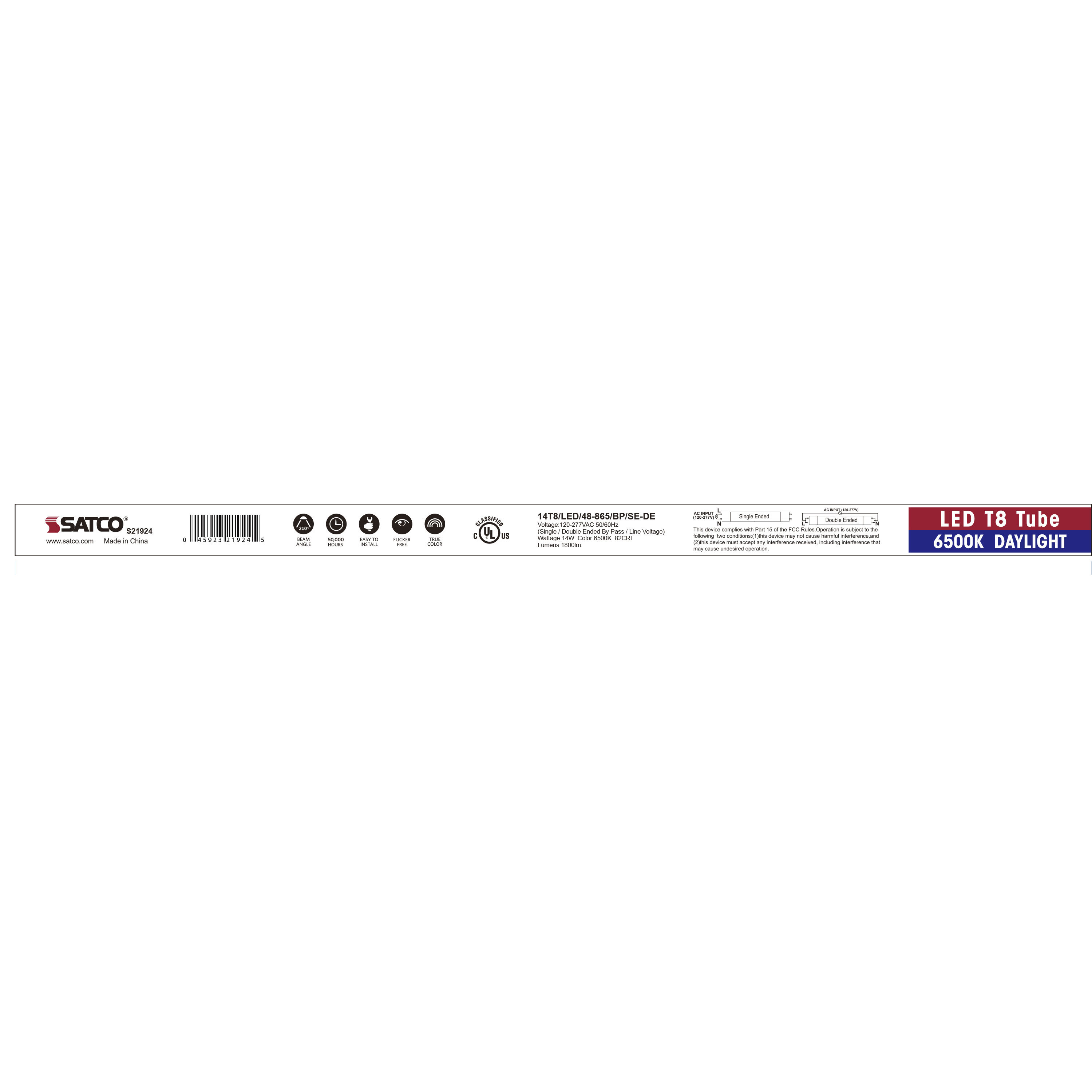 14T8/LED/48-865/BP/SE-DE - S21924