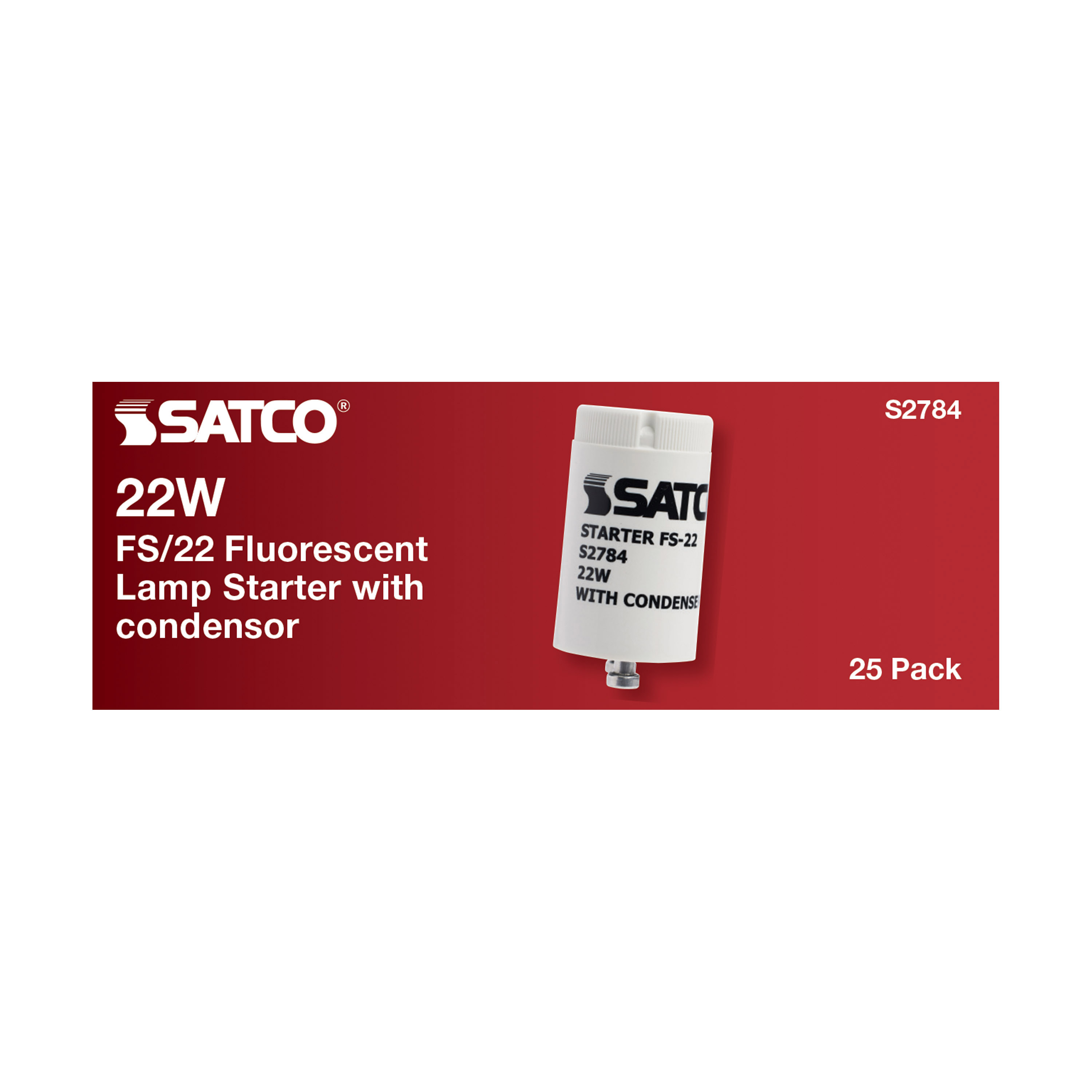FS22 STARTER W/CONDENSOR - S2784