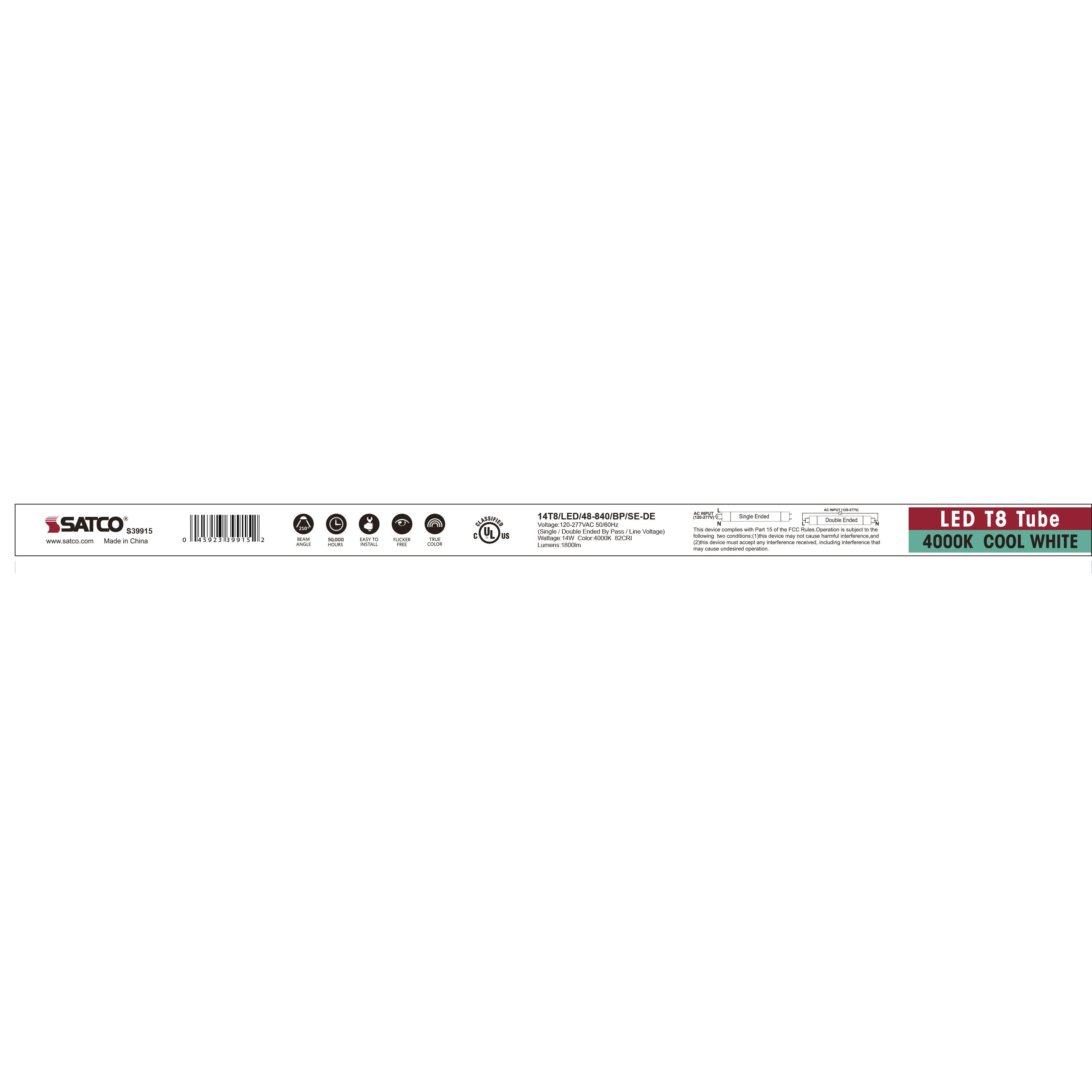 14T8/LED/48-840/BP/SE-DE - S39915