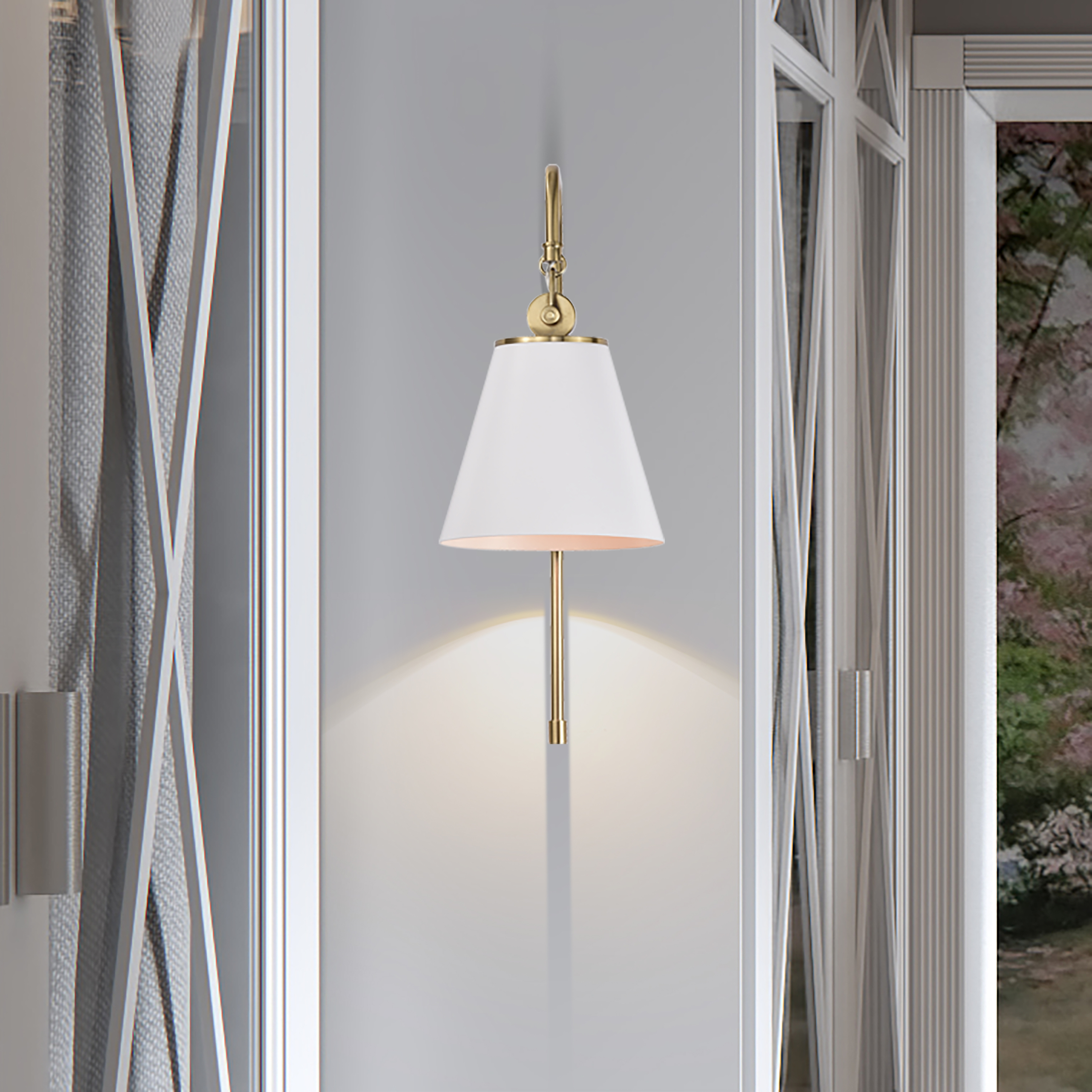 DOVER 1 LIGHT WALL SCONCE - 60-7446
