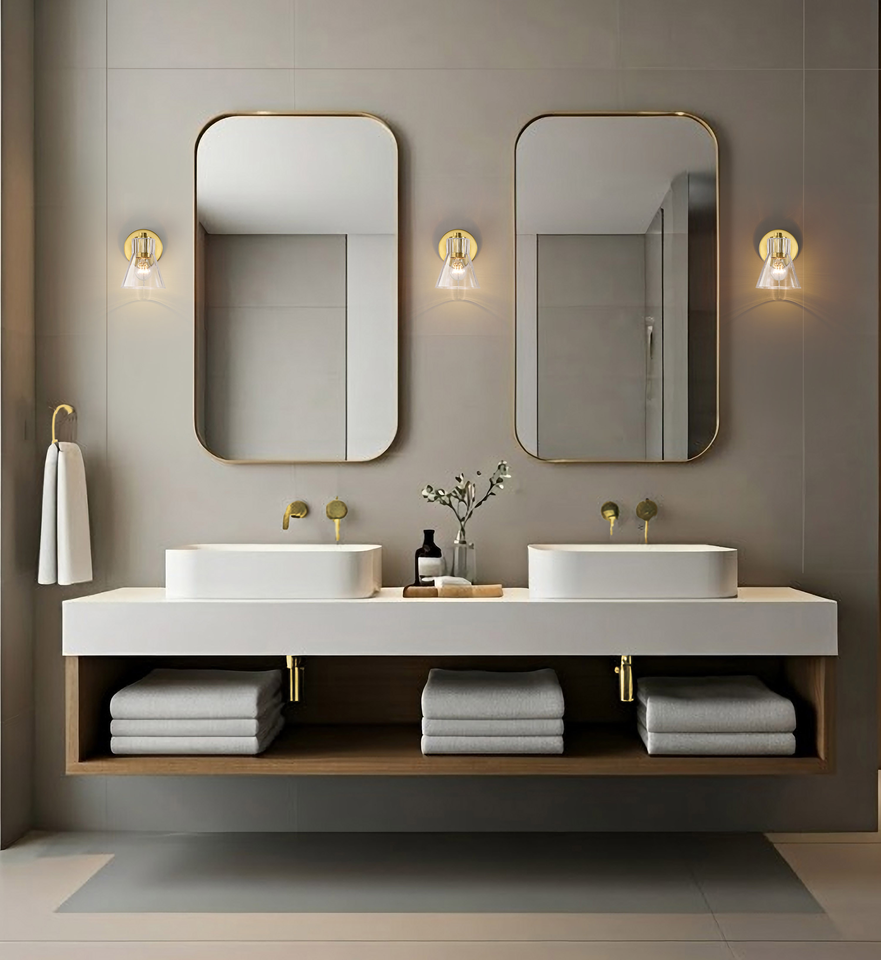 GIANNA 1 LIGHT VANITY - 60-8341
