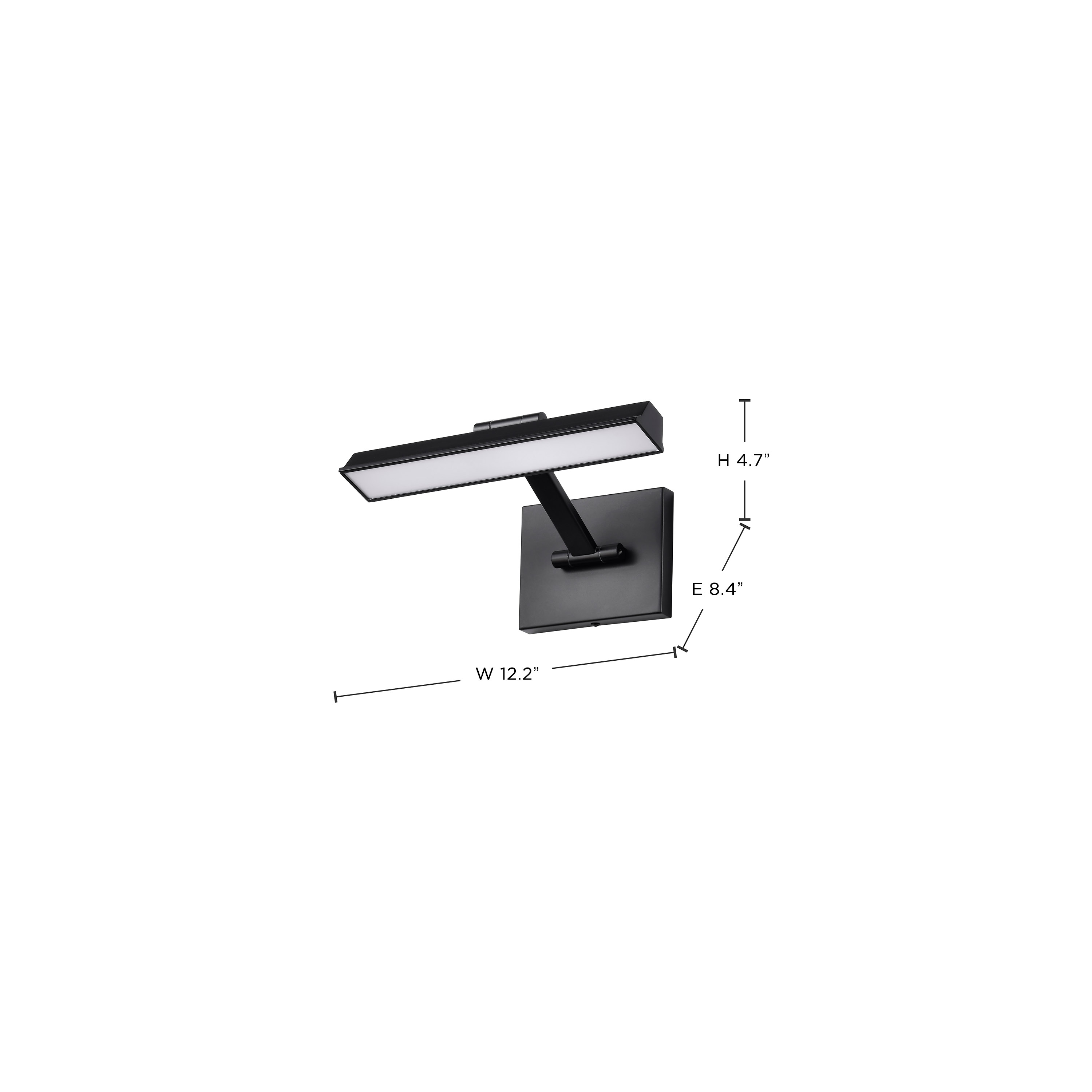HAZEL 12" LED PICTURE LT 3 CCT - 62-2320