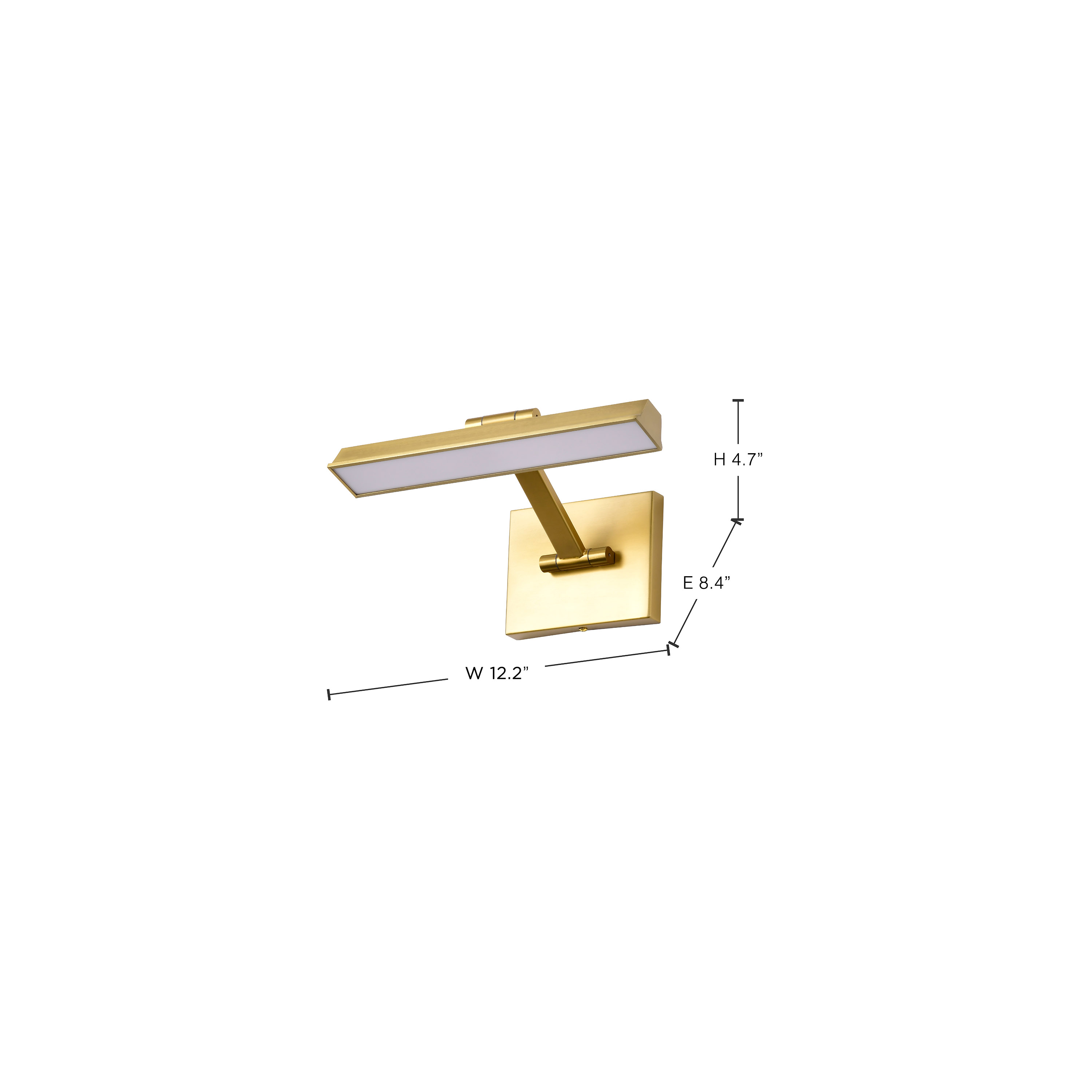 HAZEL 12" LED PICTURE LT 3 CCT - 62-2322