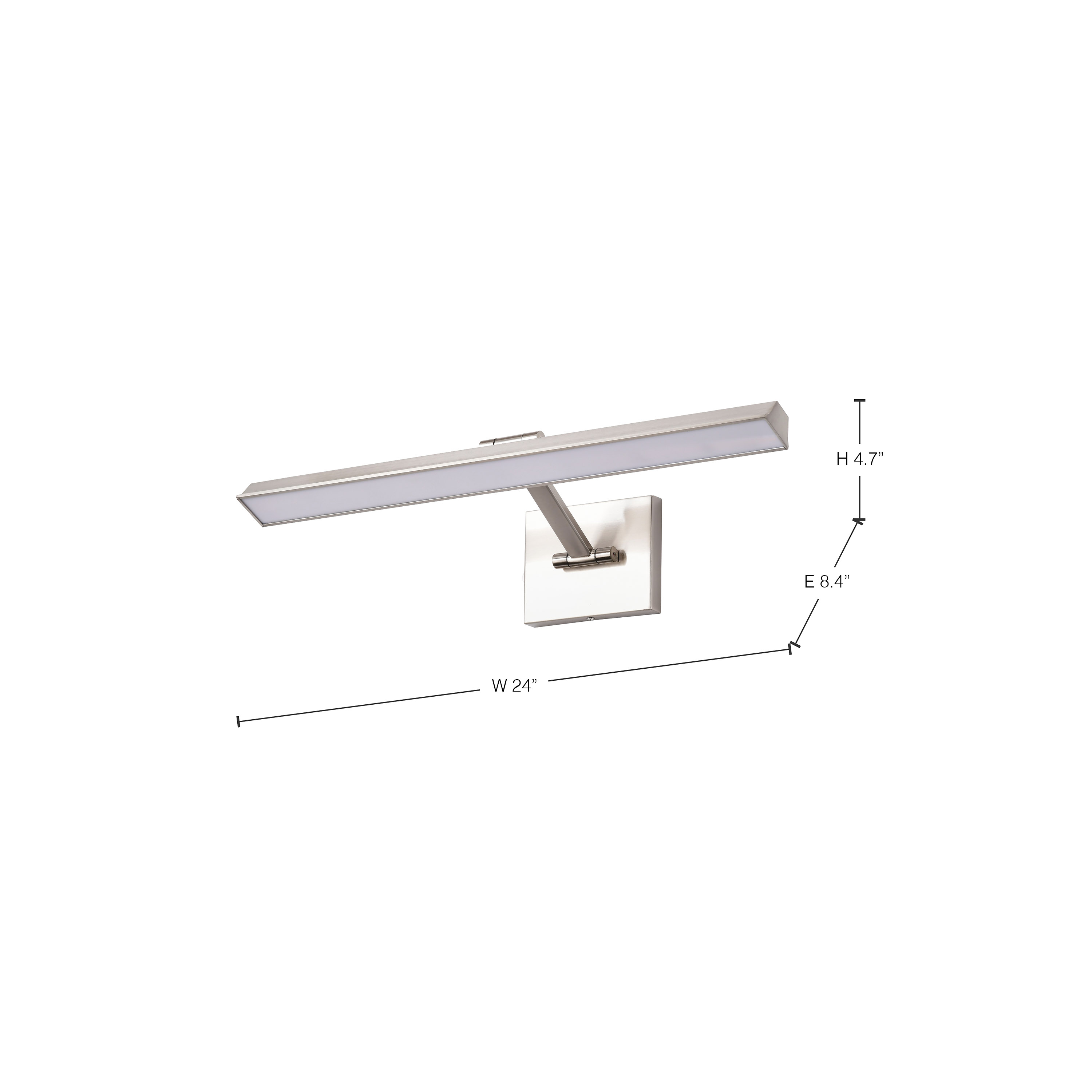 HAZEL 24" LED PICTURE LT 3 CCT - 62-2326