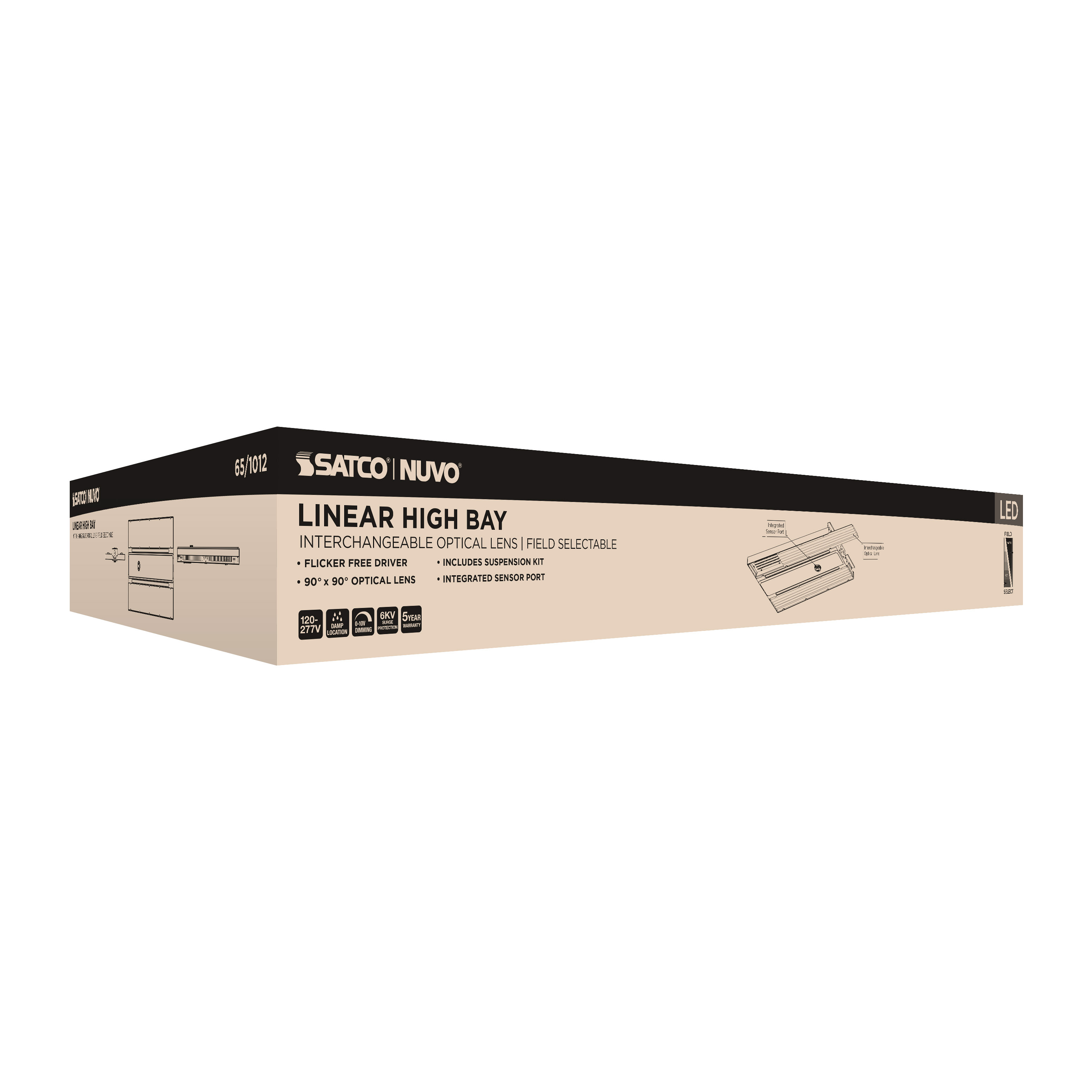 LED SELECTABLE LINEAR HIGH BAY - 65-1012