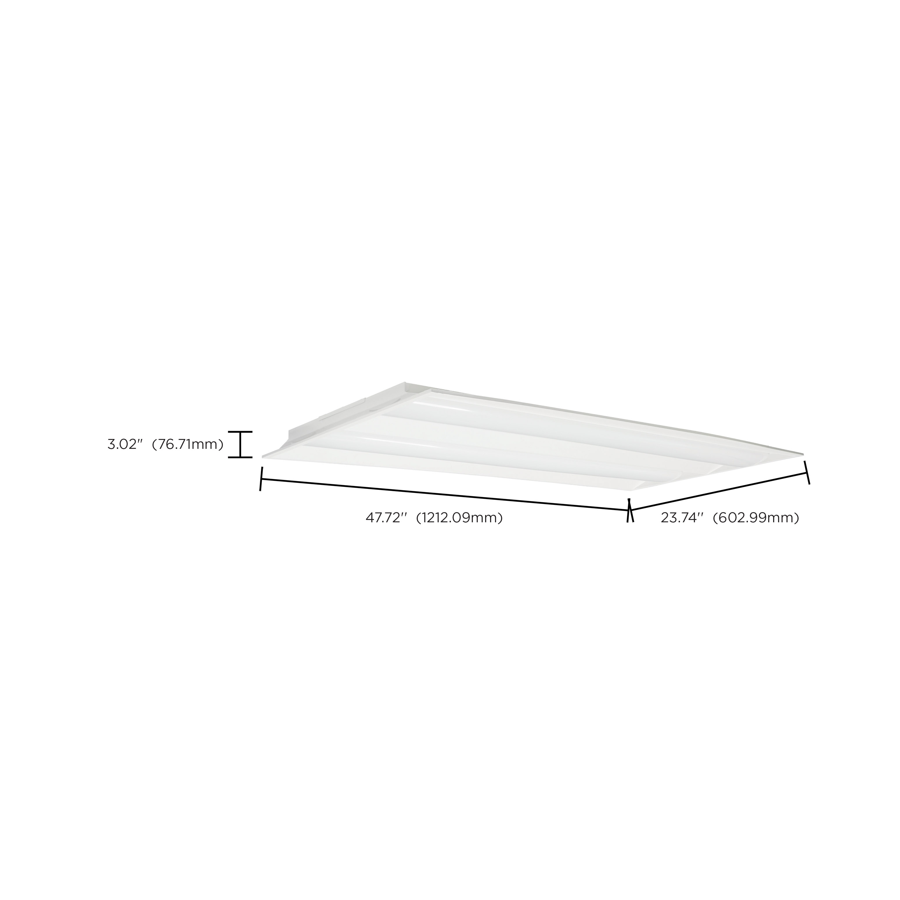 2X4 EM DOUBLE BASKET TROFFER - 65-697
