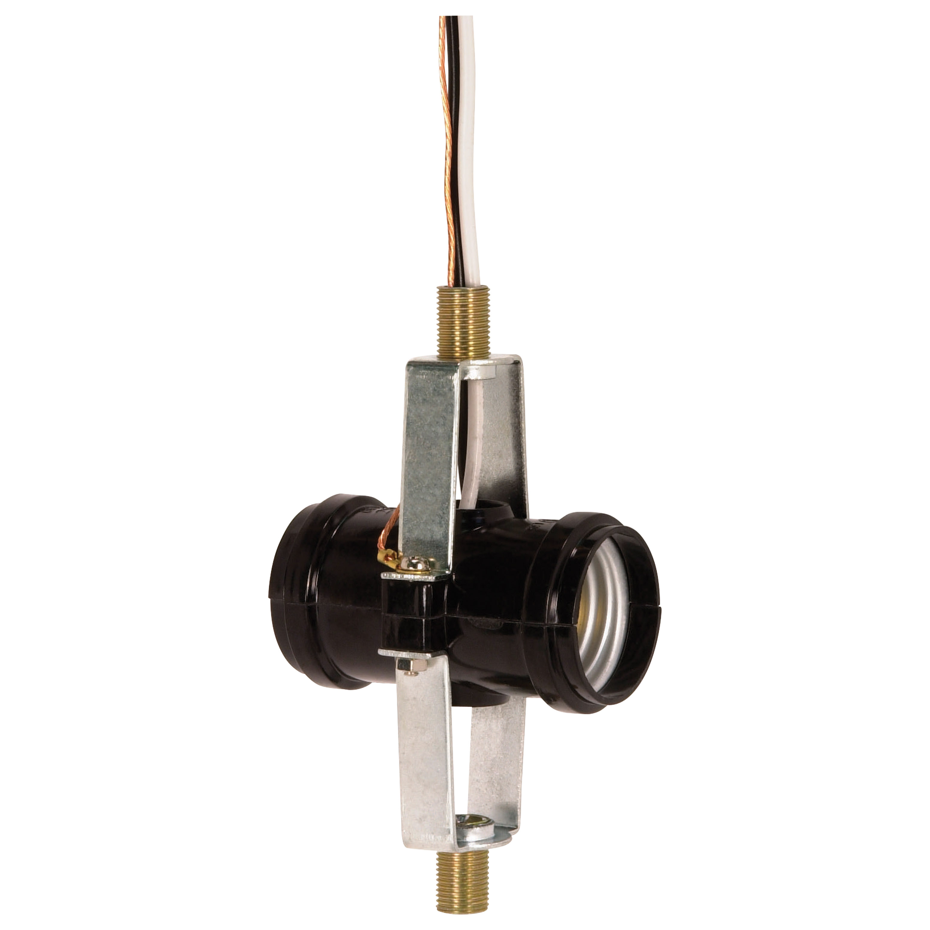 TWIN PHEN SKT 12" LEADS W/GND - 80-1380