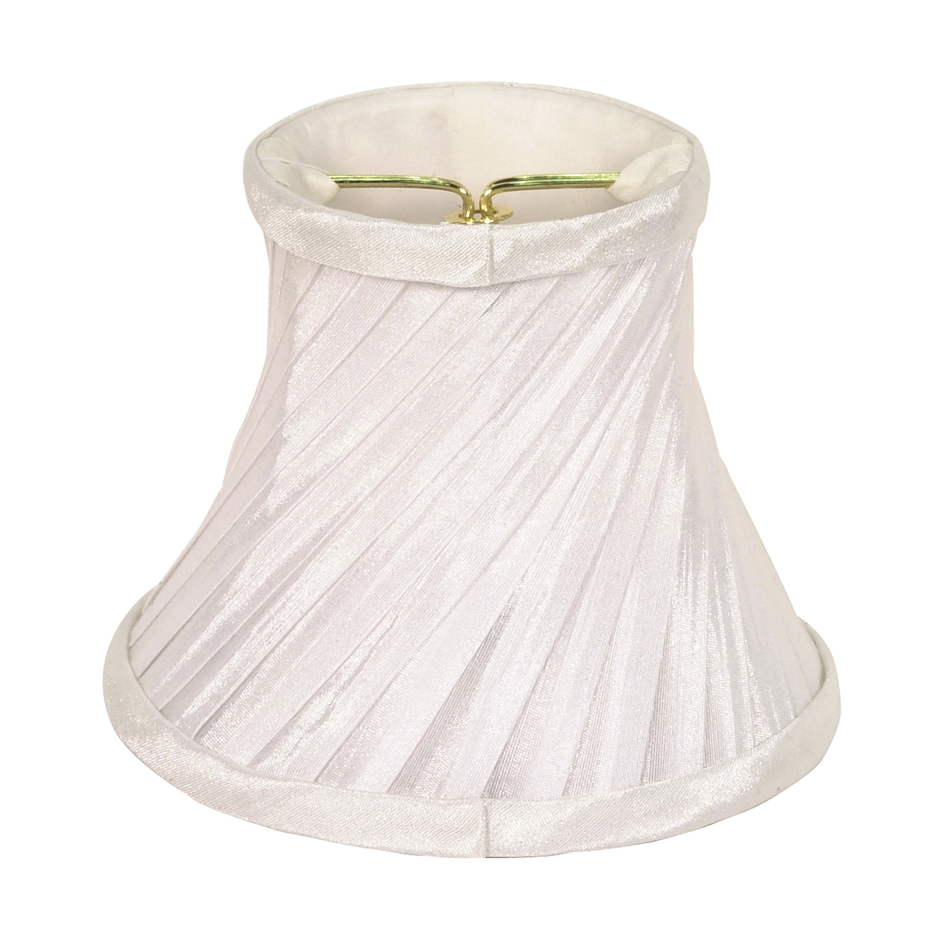 WHITE SWIRL FOLD PLEAT - 90-2366