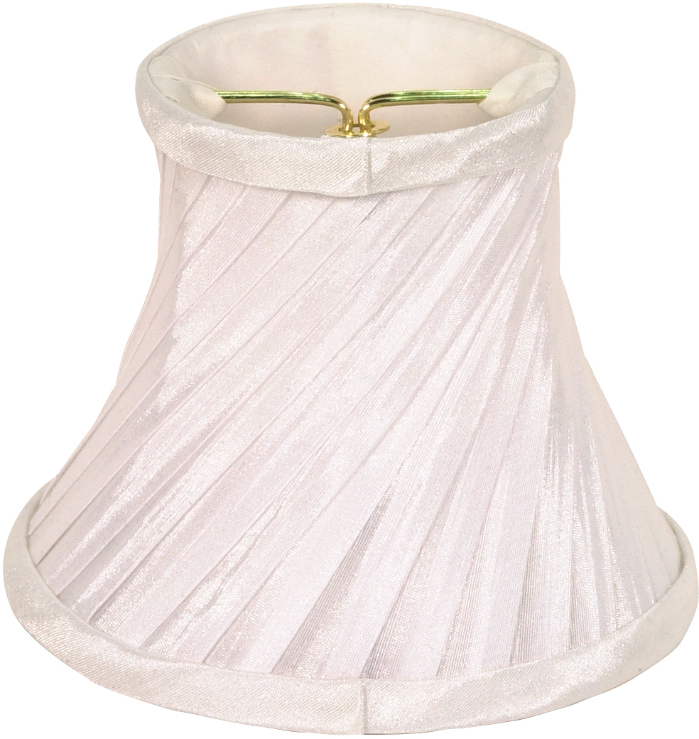 WHITE SWIRL FOLD PLEAT - 90-2366