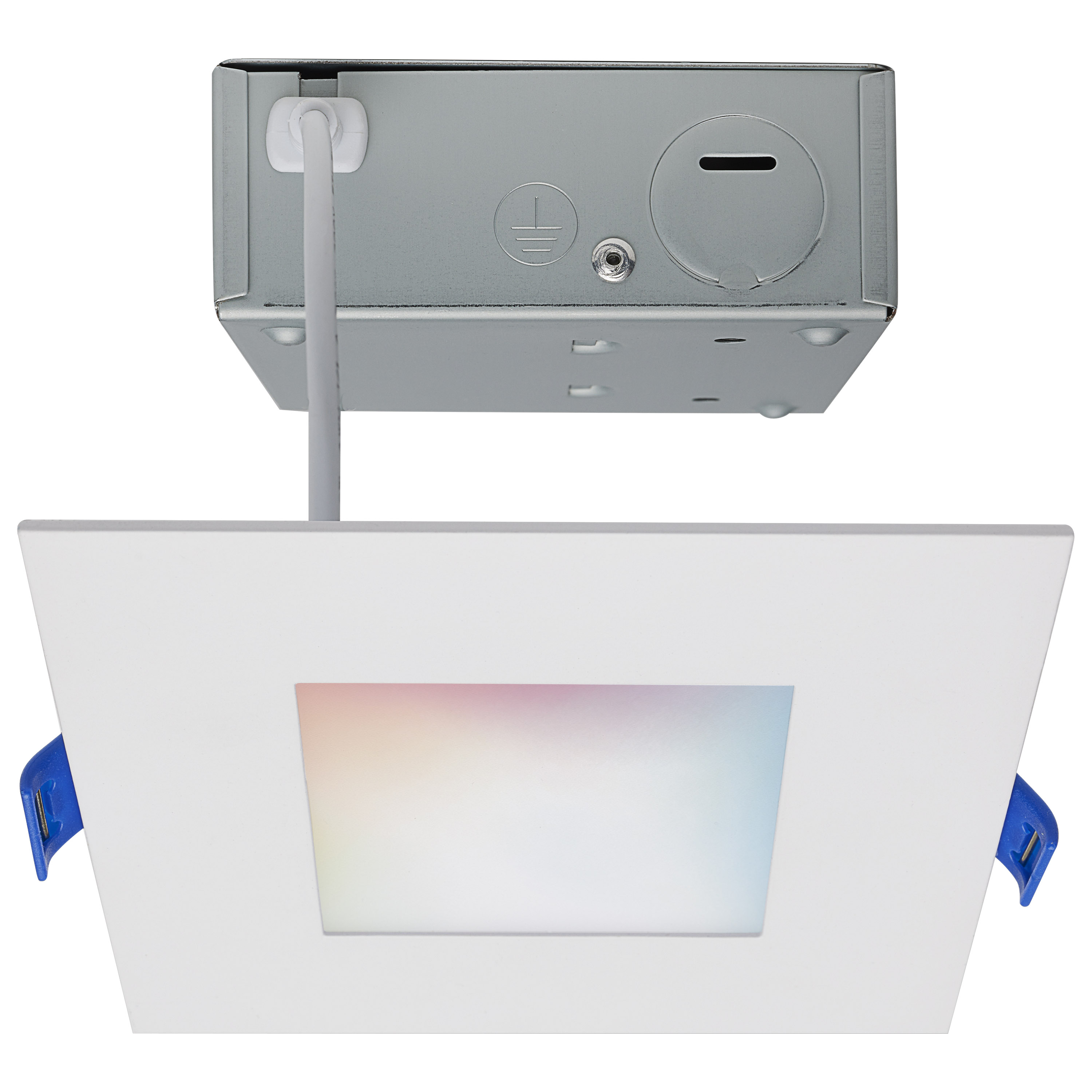 9WLED/DW/4/RGBTW/SQ/WH - S11561
