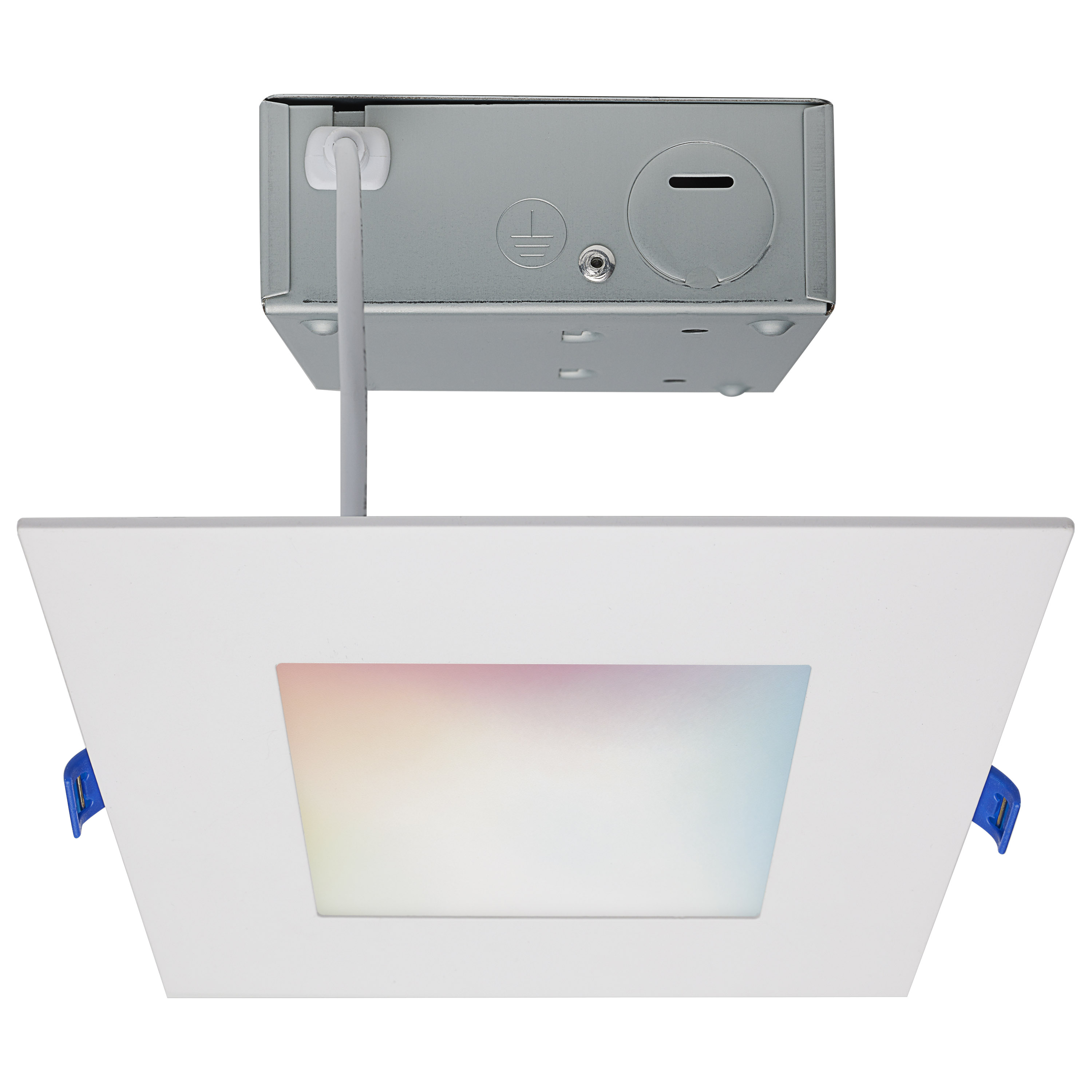 12WLED/DW/6/RGBTW/SQ/WH - S11563