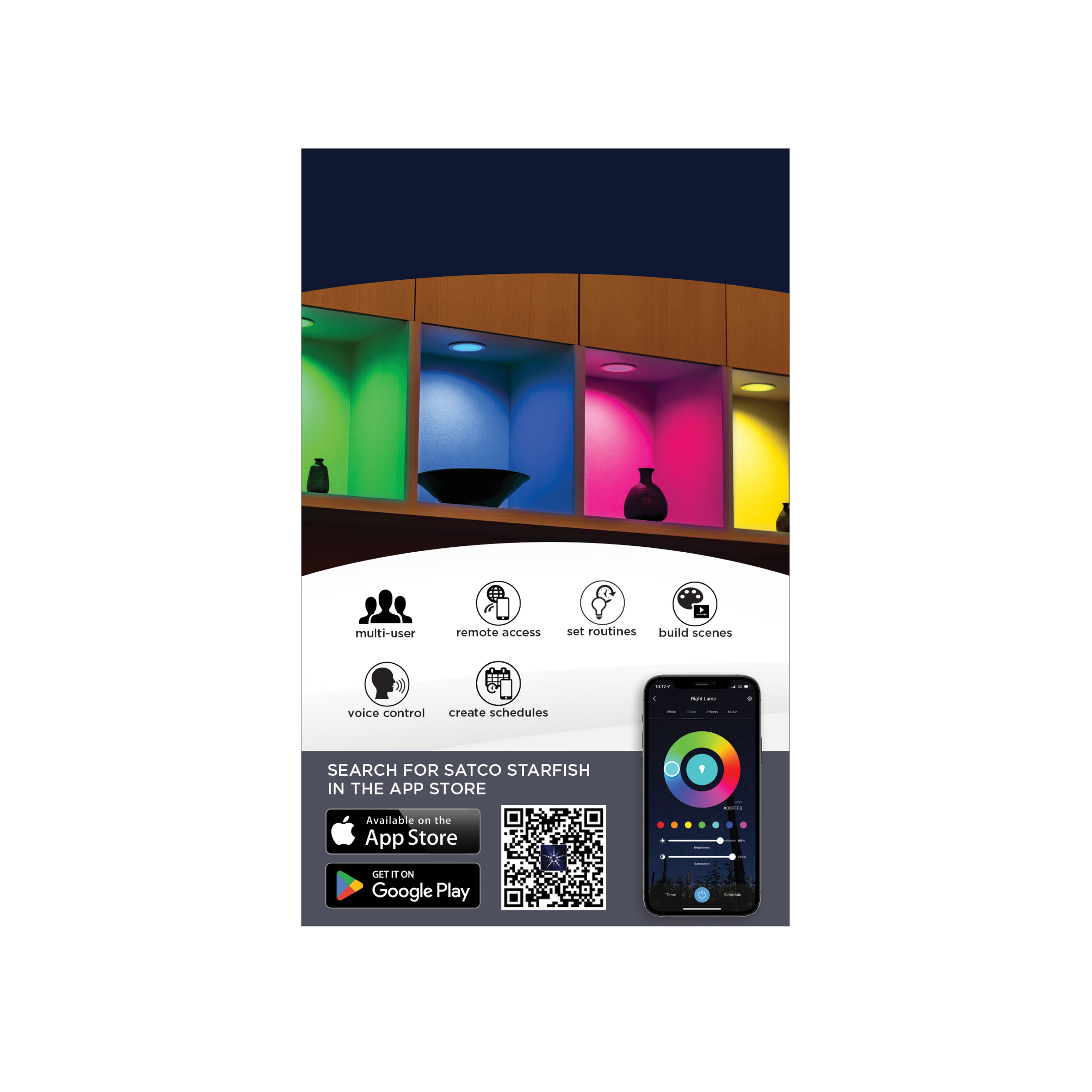 9WLED/DW/4/RGBTW/RND/RD/WH - S11564