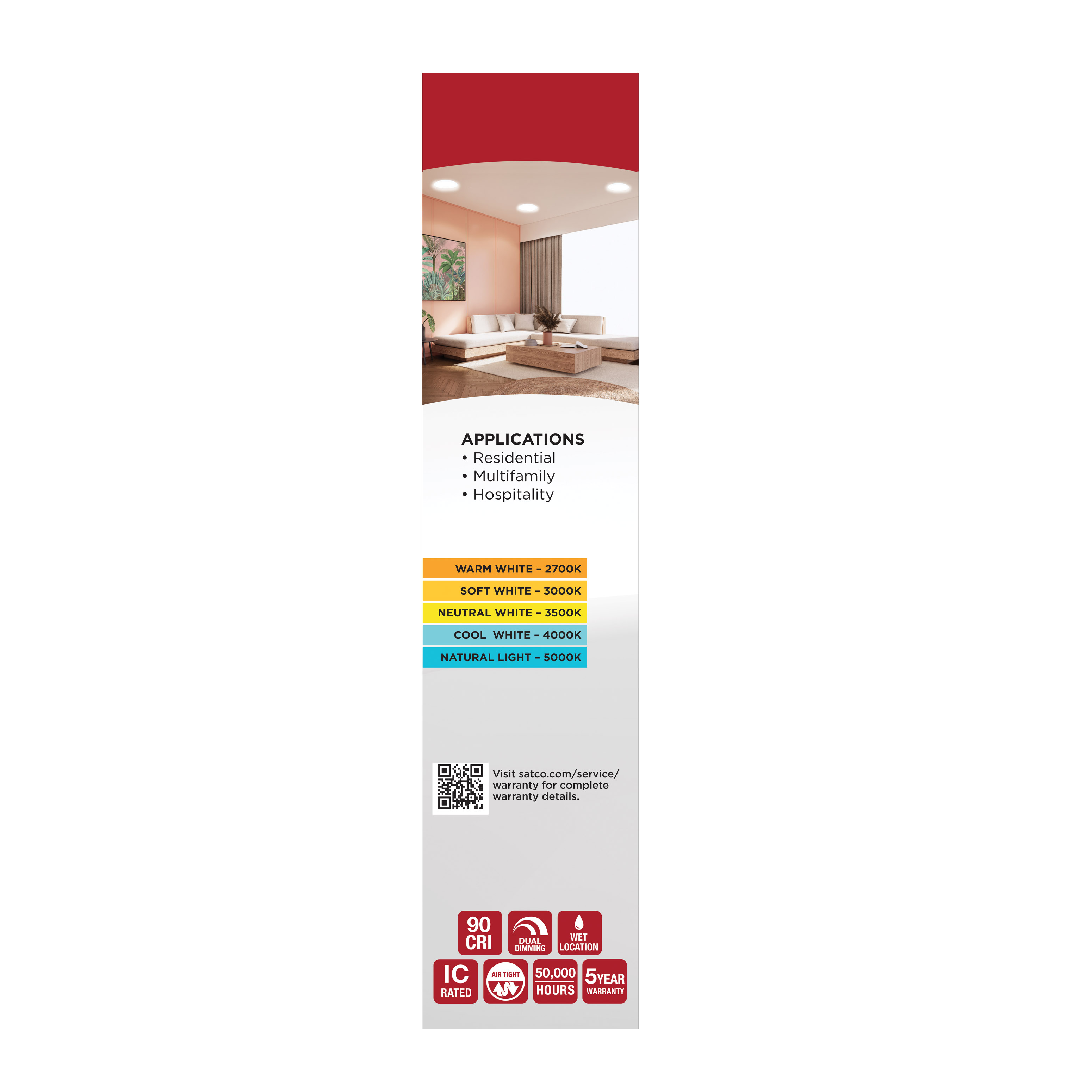 38WLED/DW/12/CCT/RND/FL/DD - S11849