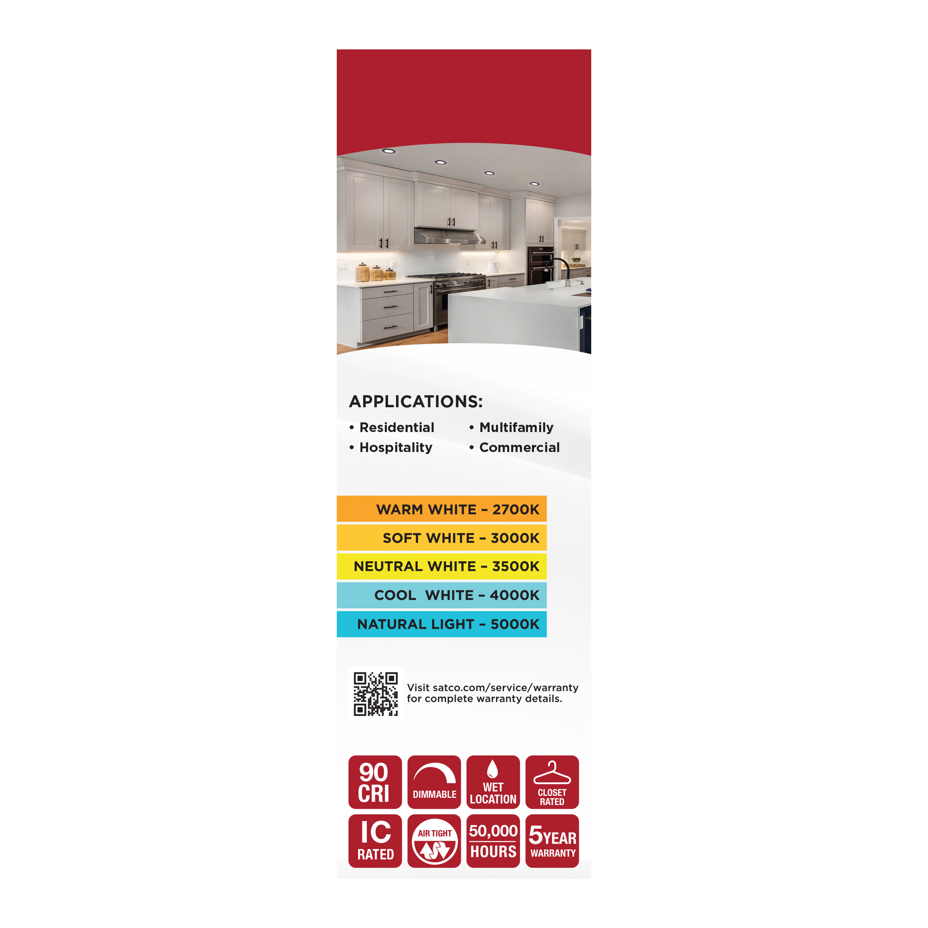 12WLED/DW/6/CCT-SEL/RND/RD/BK - S11875R1