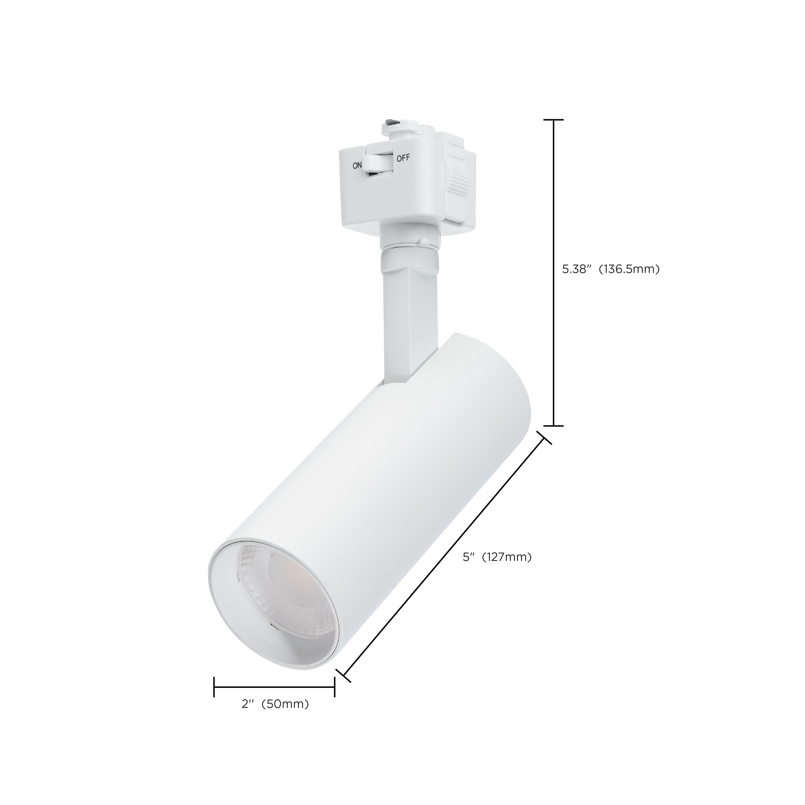 10W CCT LED TRK 36 WHT J-STYLE - TH5001