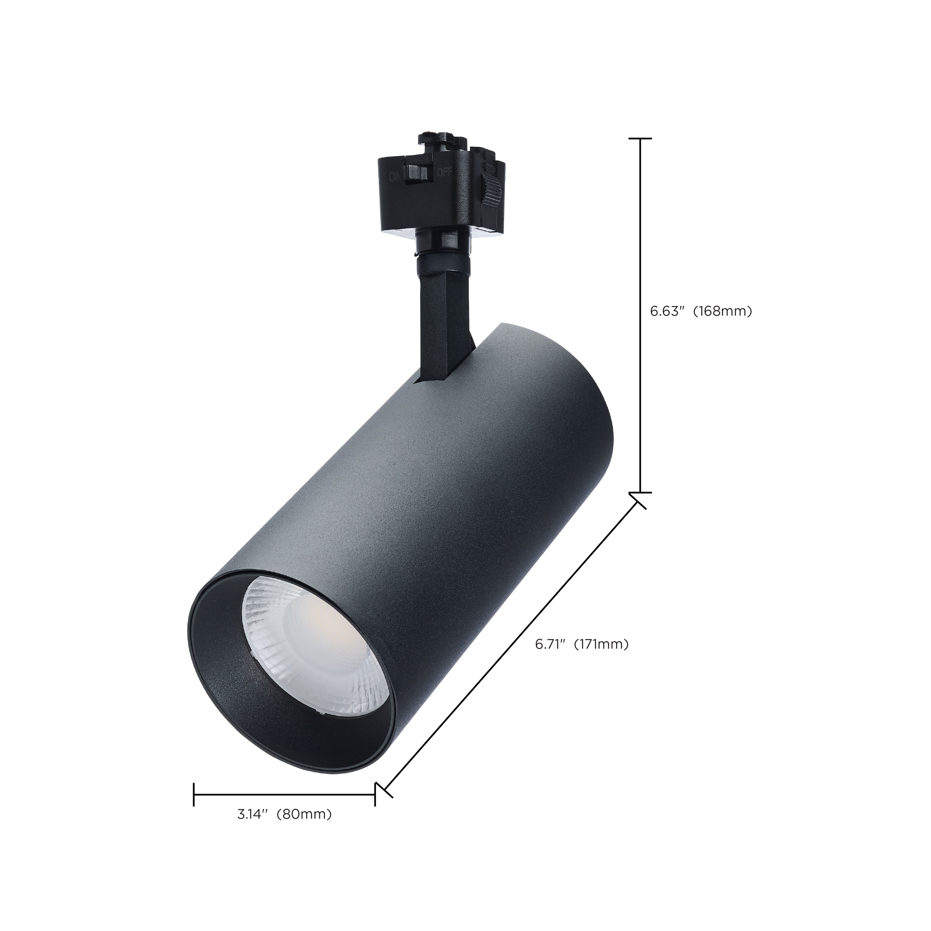30W CCT LED TRK 48 BLK J-STYLE - TH5024