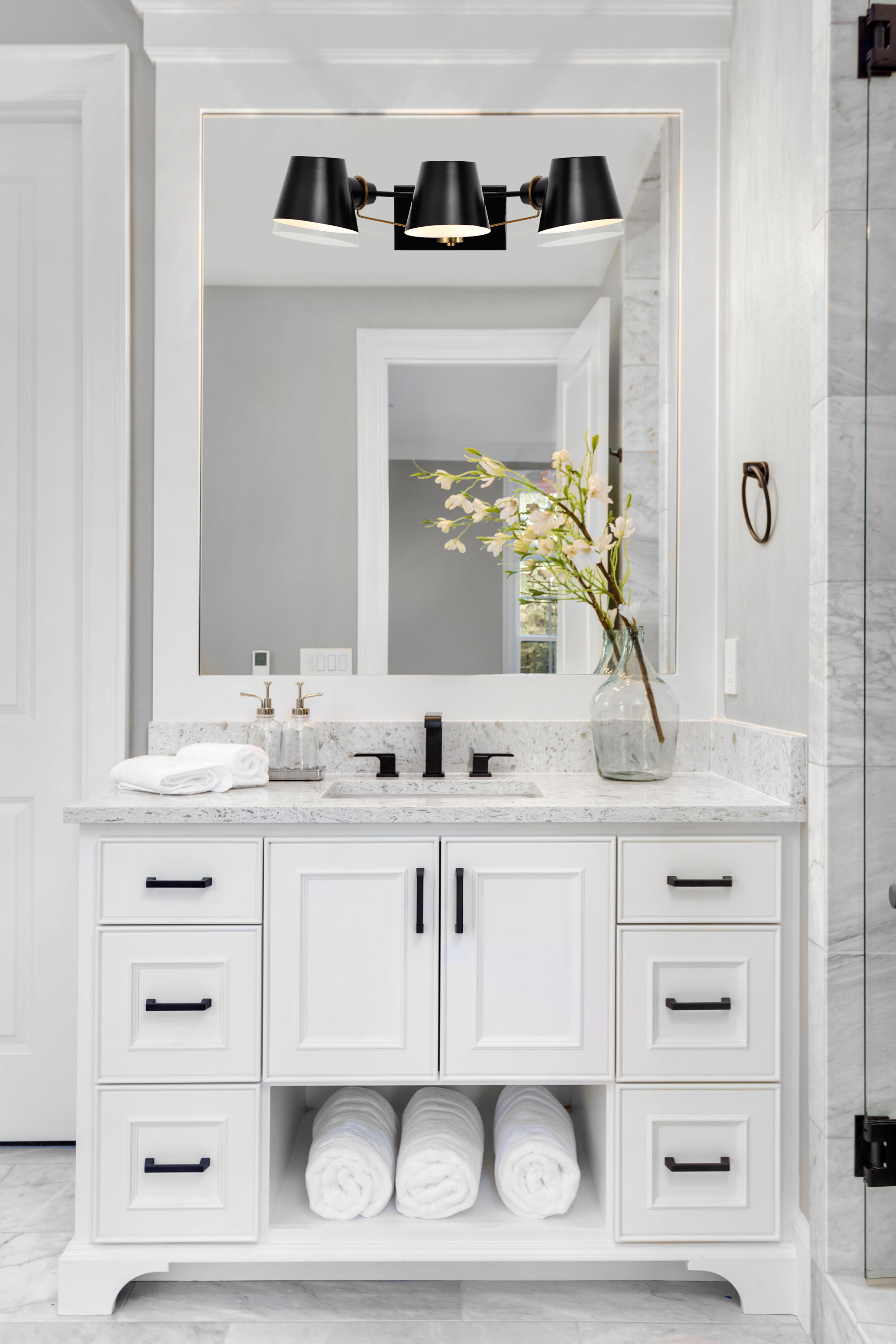 BAXTER 3 LIGHT VANITY - 60-7383