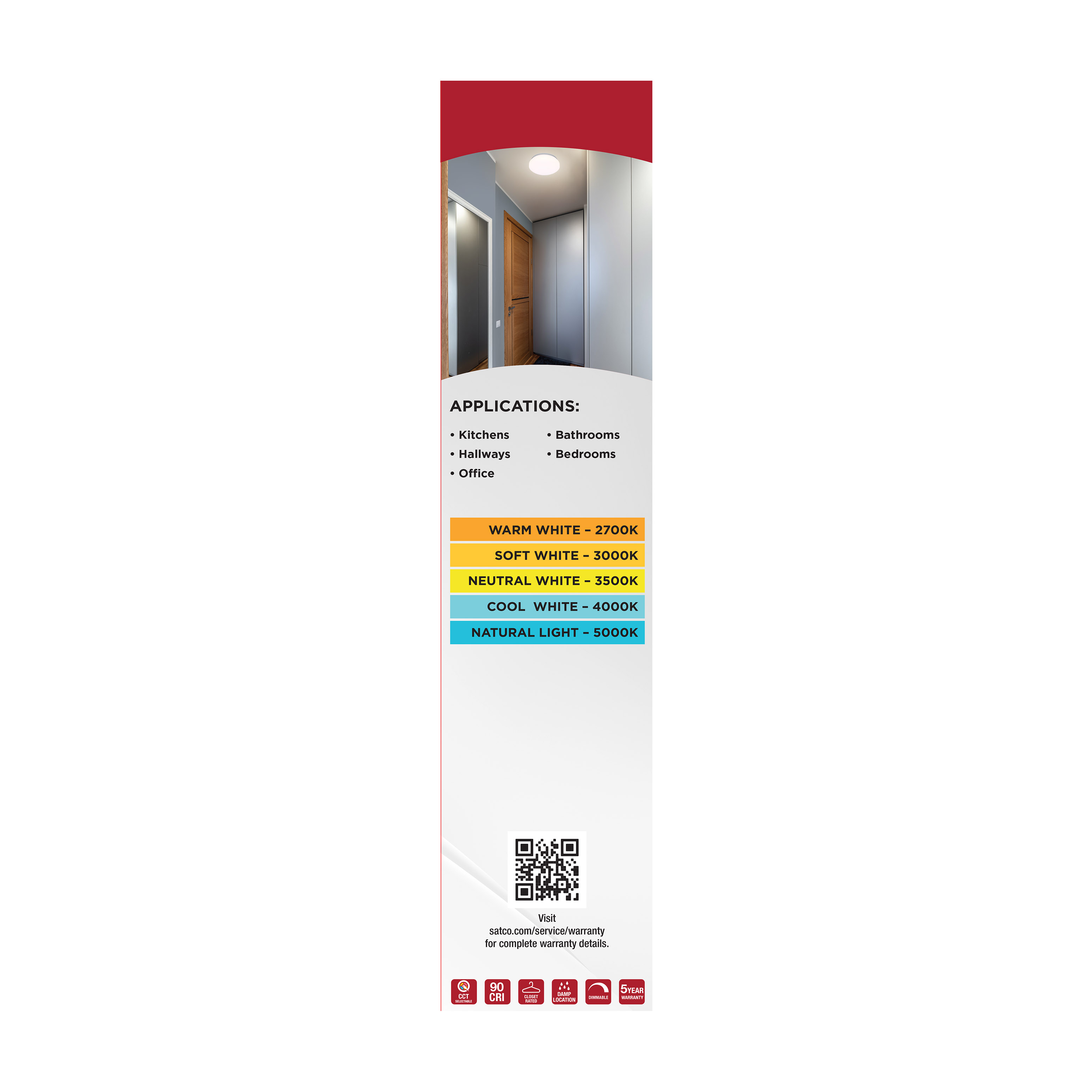 14" LED CLOUD 120/277V 0-10V - 62-1861