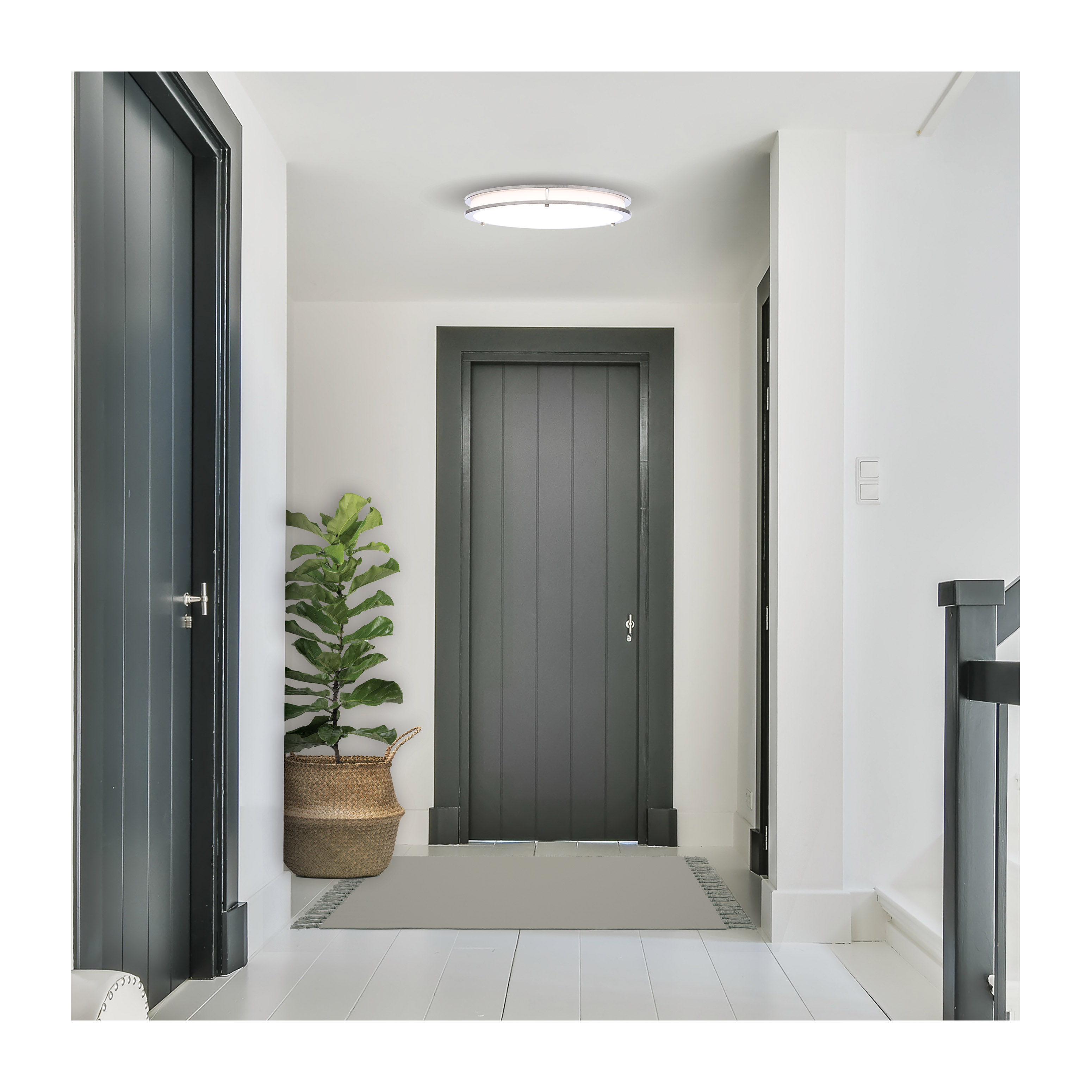 LED GLAMOUR BN 10" FLUSH - 62-1875