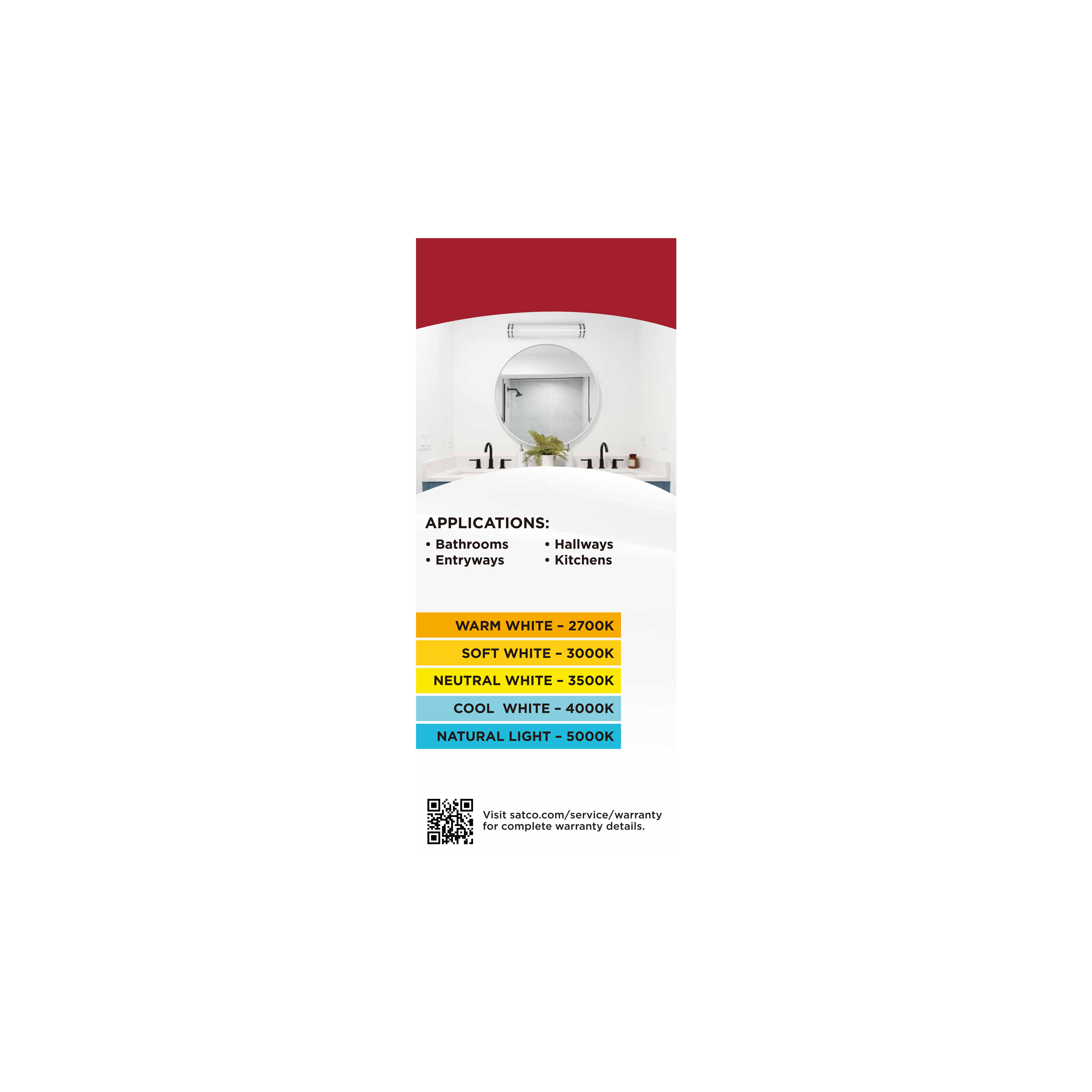 LED GLAMOUR BN 25" LINEAR - 62-1879