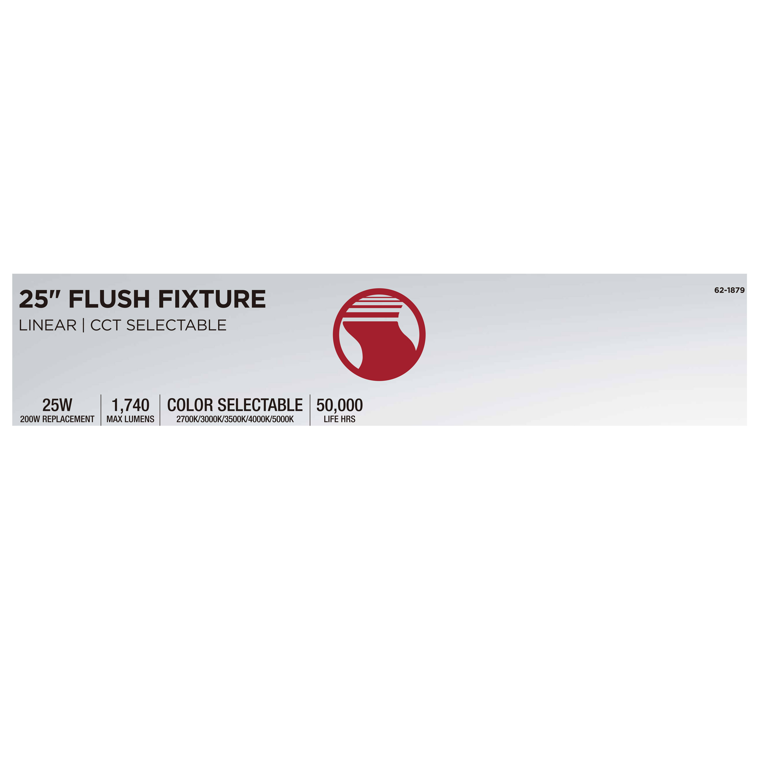 LED GLAMOUR BN 25" LINEAR - 62-1879