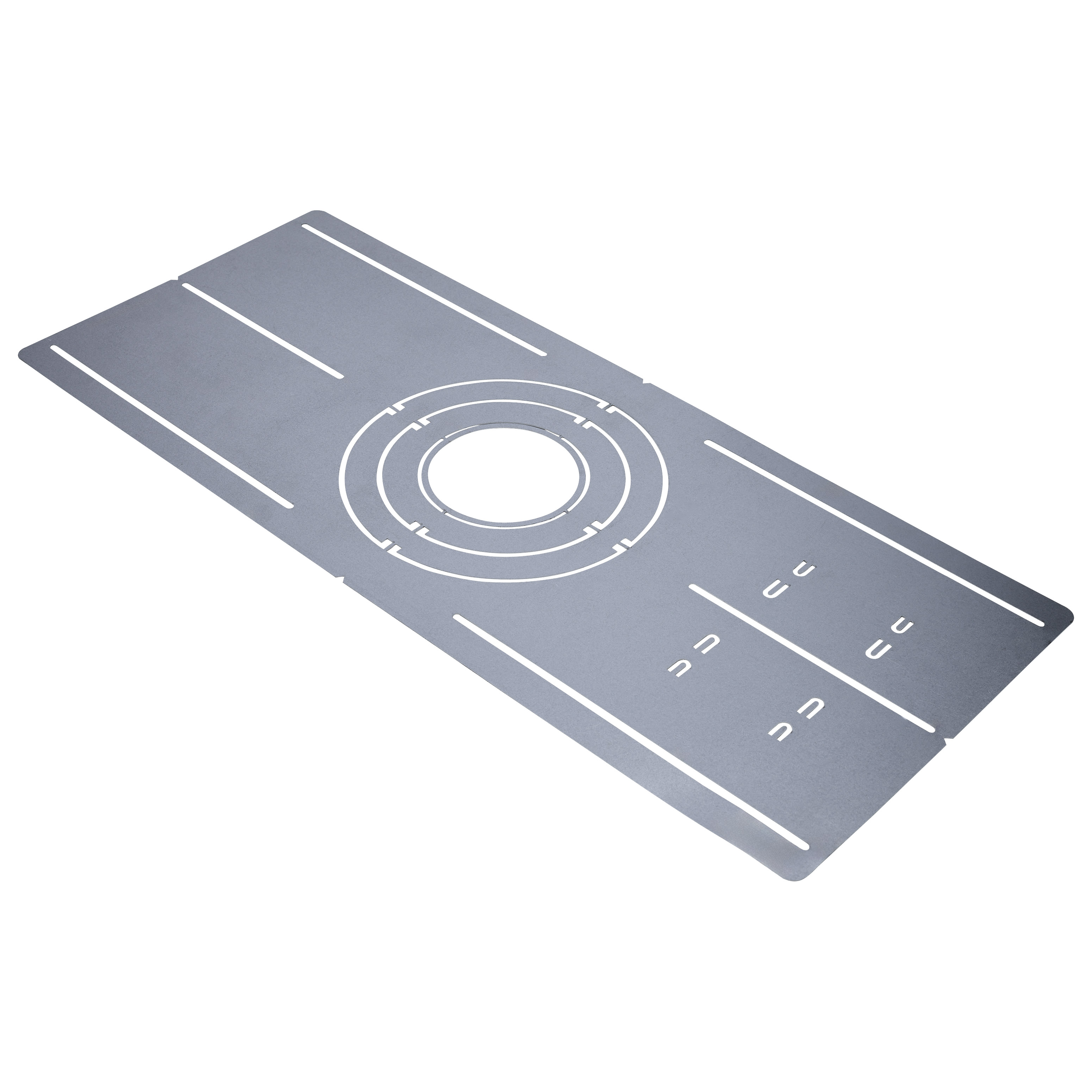 DL NC PLATE 3.5/4/6/8 RD FLAT - 80-867