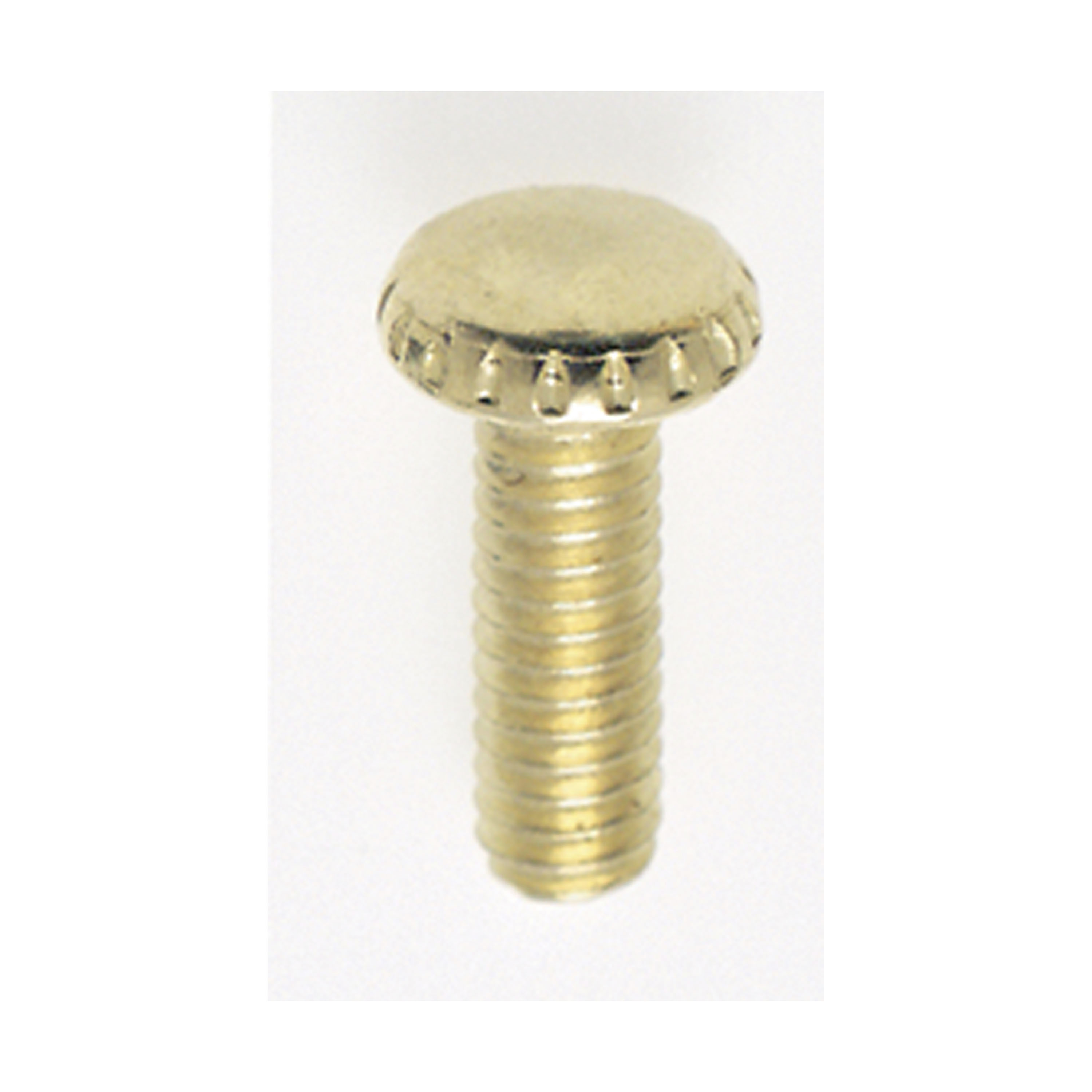 1/2" KNURLED 8/32 SC BR FIN - 90-022