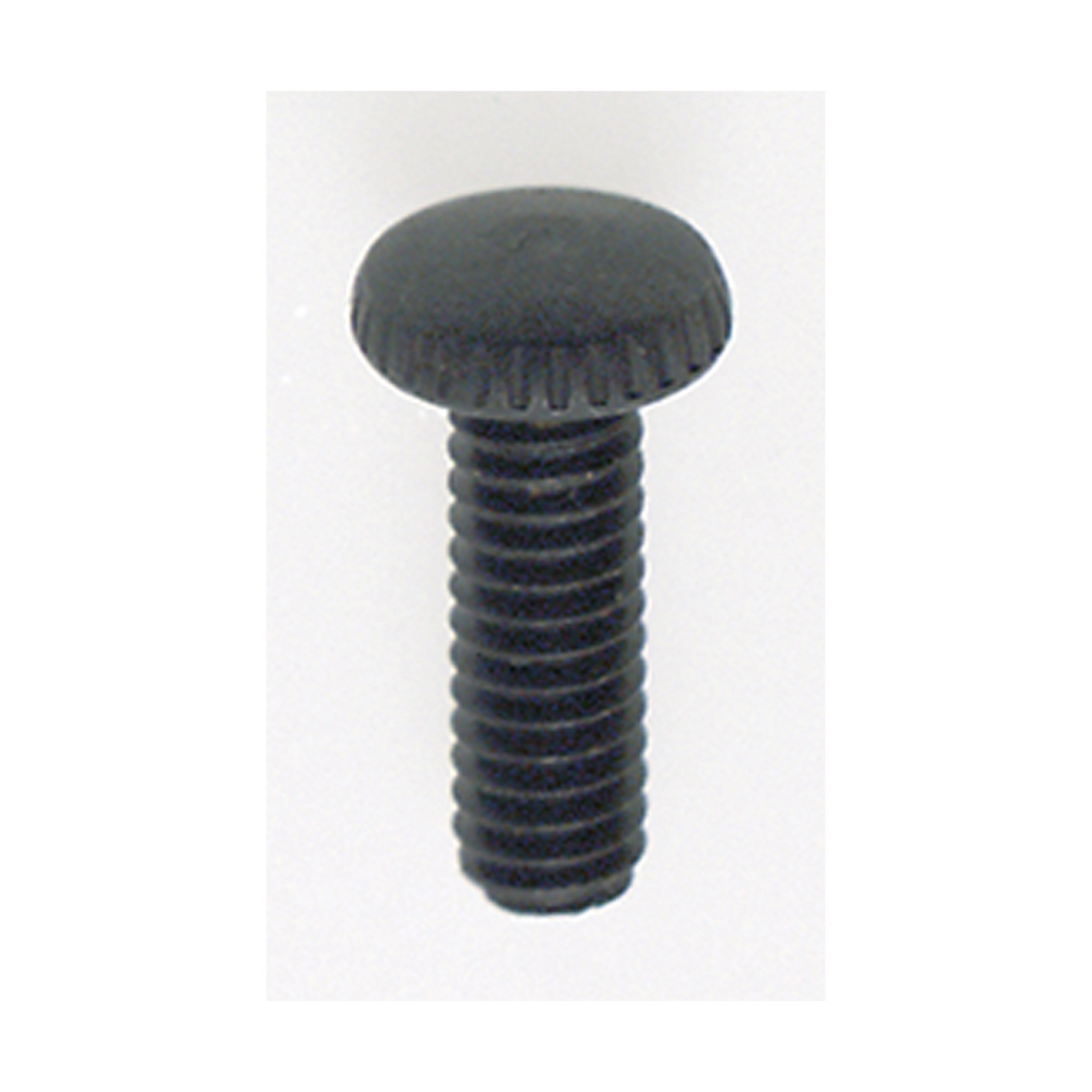 1/2"KNURLED 8/32 SC BLK FIN - 90-025
