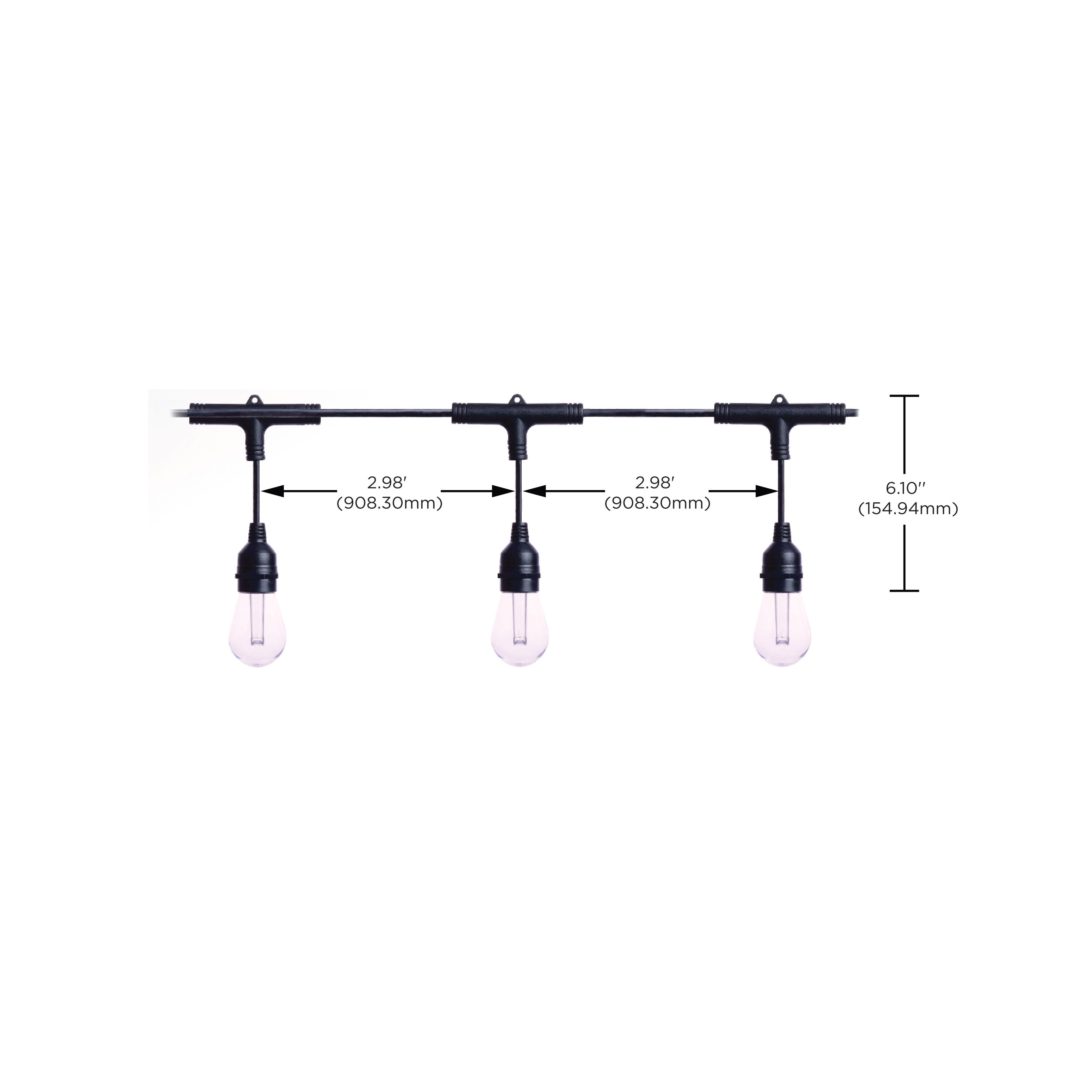 48FT/LED/SL/S14/SF/RGBTW/120V - S11191