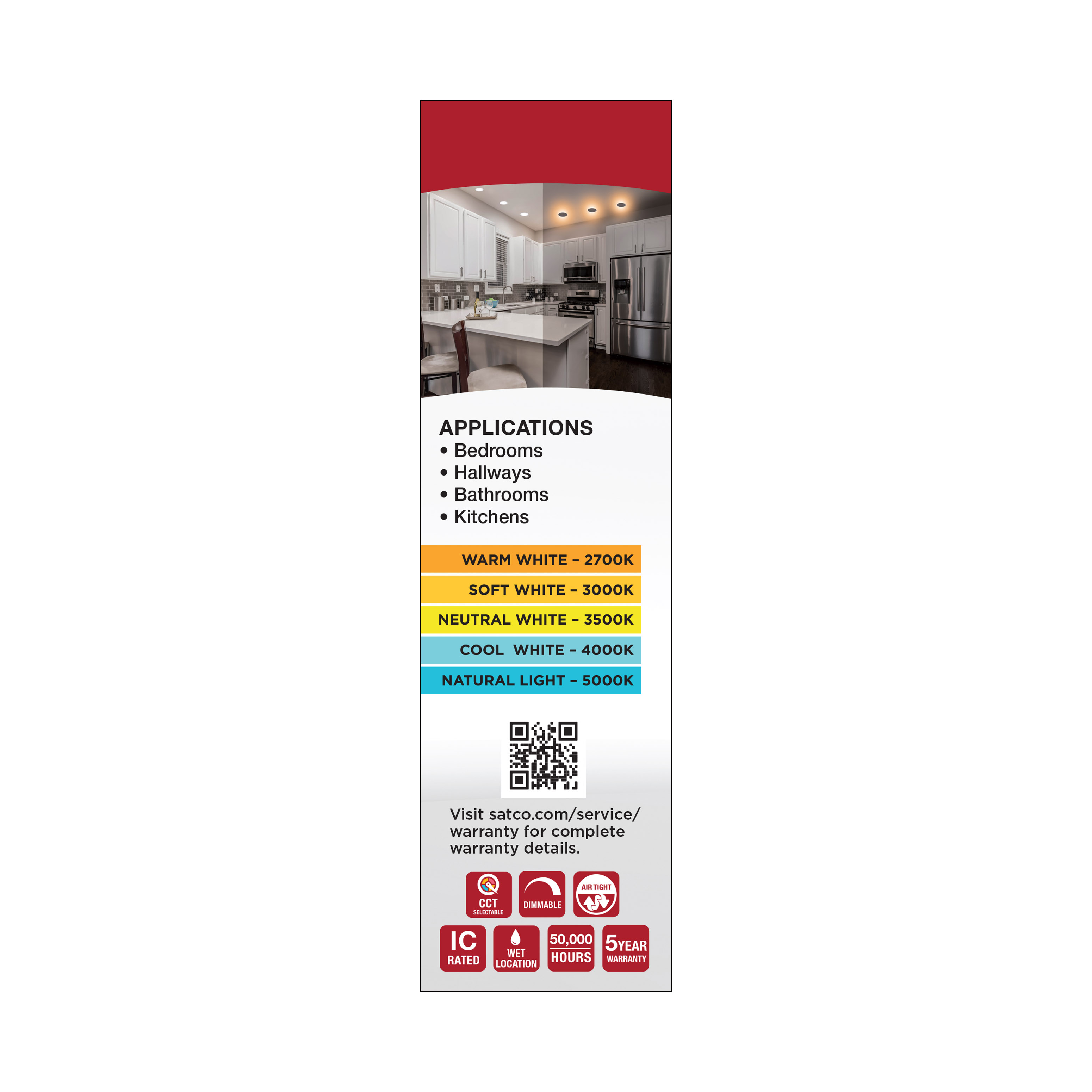 12WLED/DW/6/CCT-SEL/RND/RD/NL - S11887