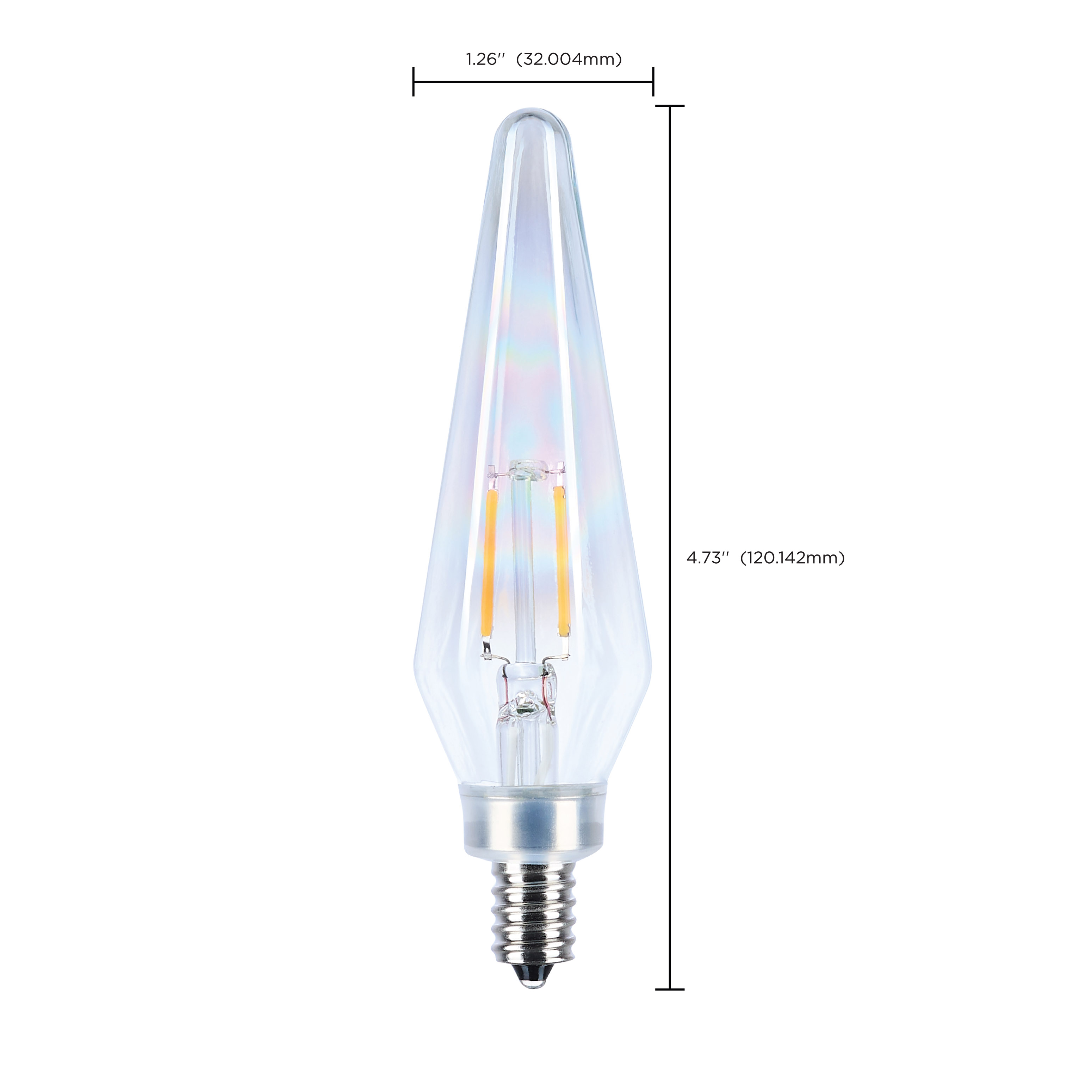 2HEX11/LED/CL/827/E12/120V/2CD - S12140